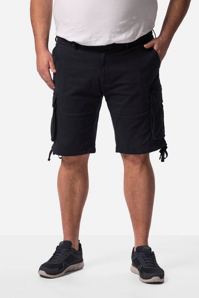 Men Plus Bermudas Cargo-Bermuda Bauchfit viele Taschen