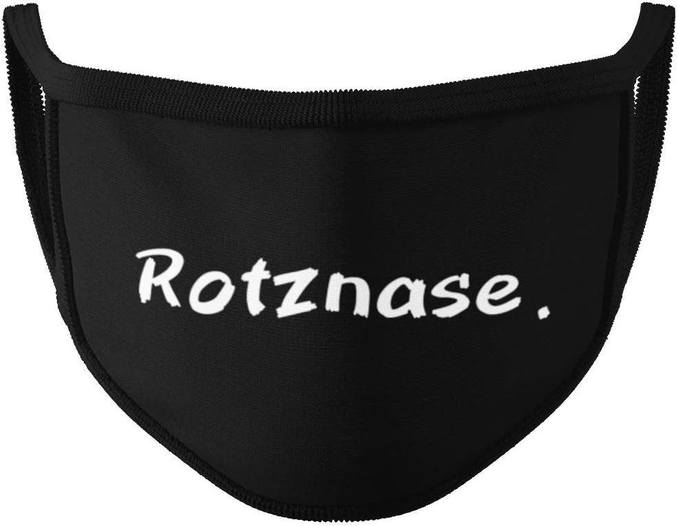 Dilara Mund-Nasen-Masken mit lustigen Sprüchen - Schwarze Gesicht Stoffmaske für Erwachsene, Waschbar, Atmungsaktiv & Wiederverwendbar