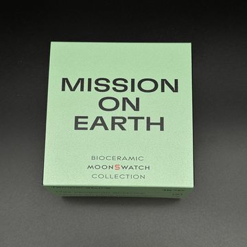 Swatch Chronograph Swatch x Omega Bioceramic Moonswatch Mission on Earth