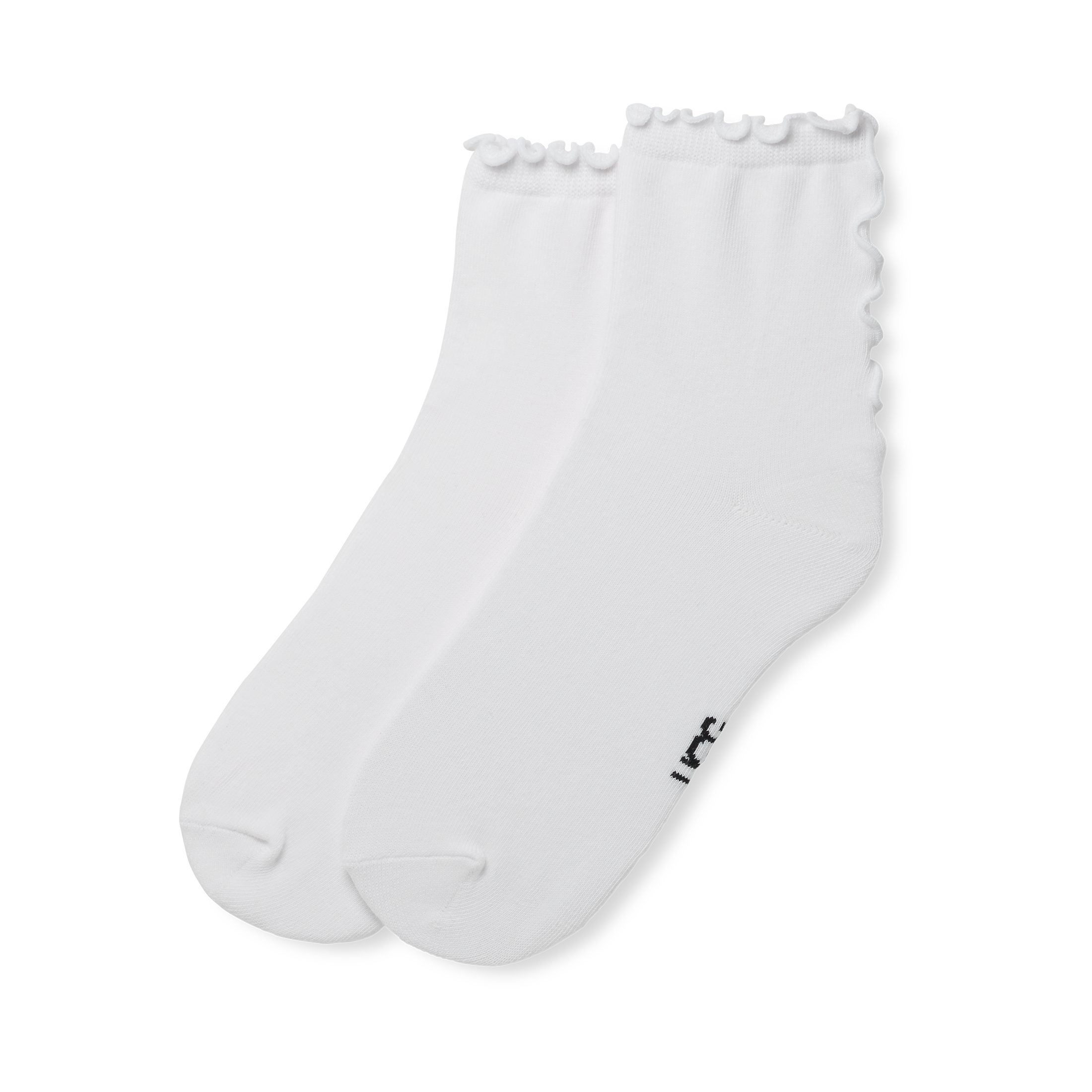 UGG Socken KARSYN LETTUCE EDGE QUARTER II (1-Paar) One Size 38-44 Strümpfe mit UGG-Markenlogo