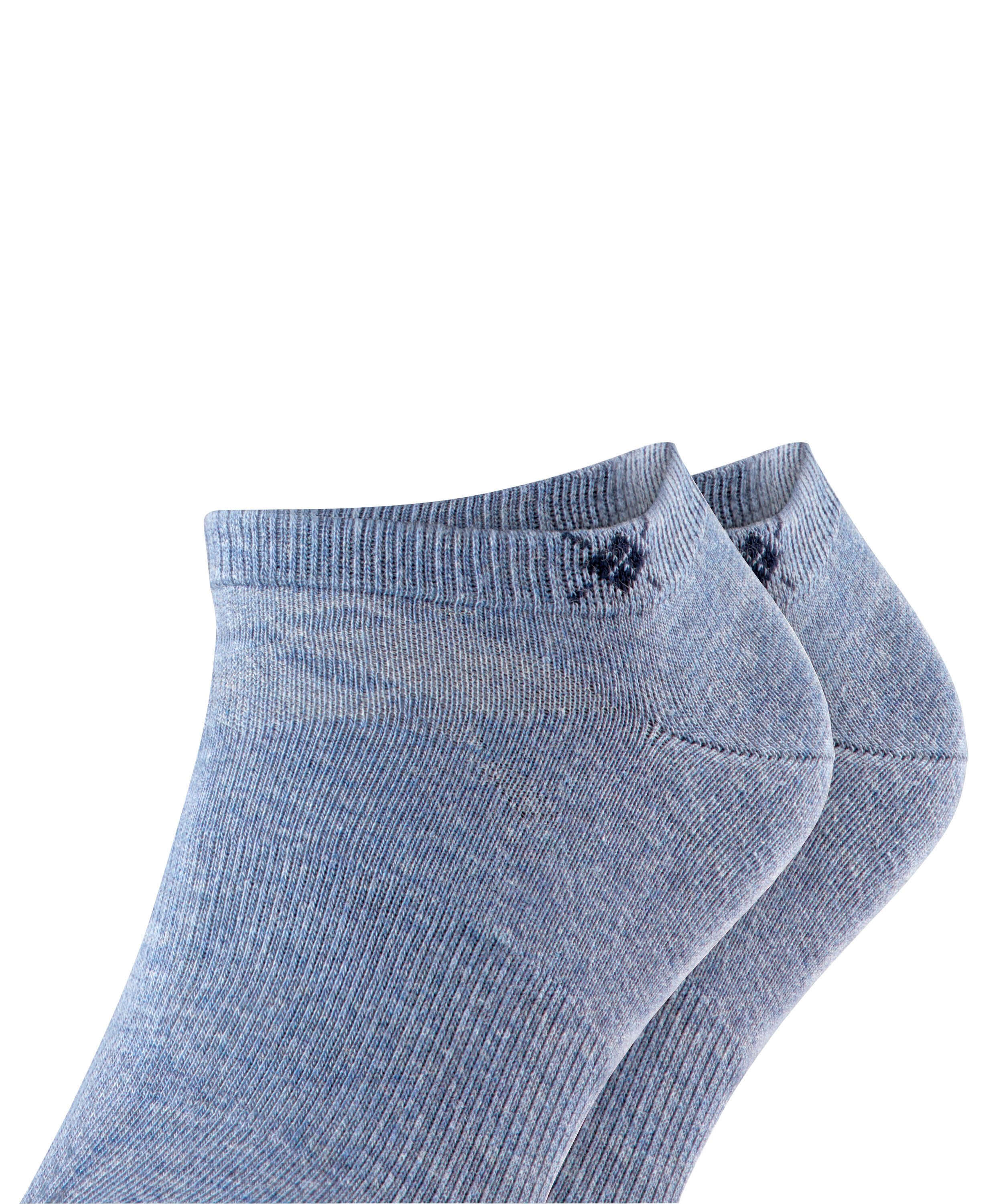 Burlington Sneakersocken Everyday 2-Pack Sneakersocken (2-Paar) aus weicher gekämmter Baumwolle