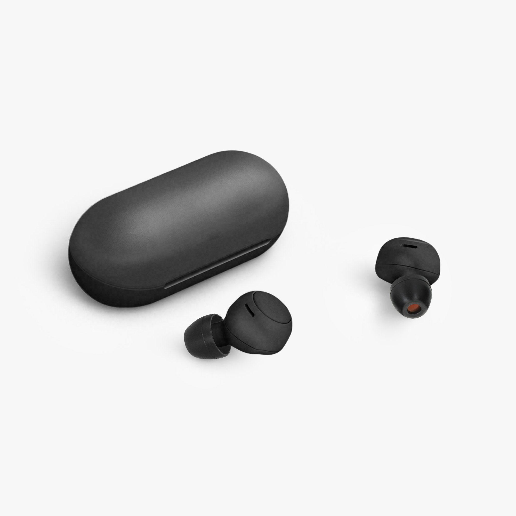 kwmobile 6x Ersatzpolster Headphones für Kopfhörer (Silikon Ersatz Sony In-Ear Headset WF-C500 WI-C200 / Polster) - Ohrpolster Headphone Ohrpolster für