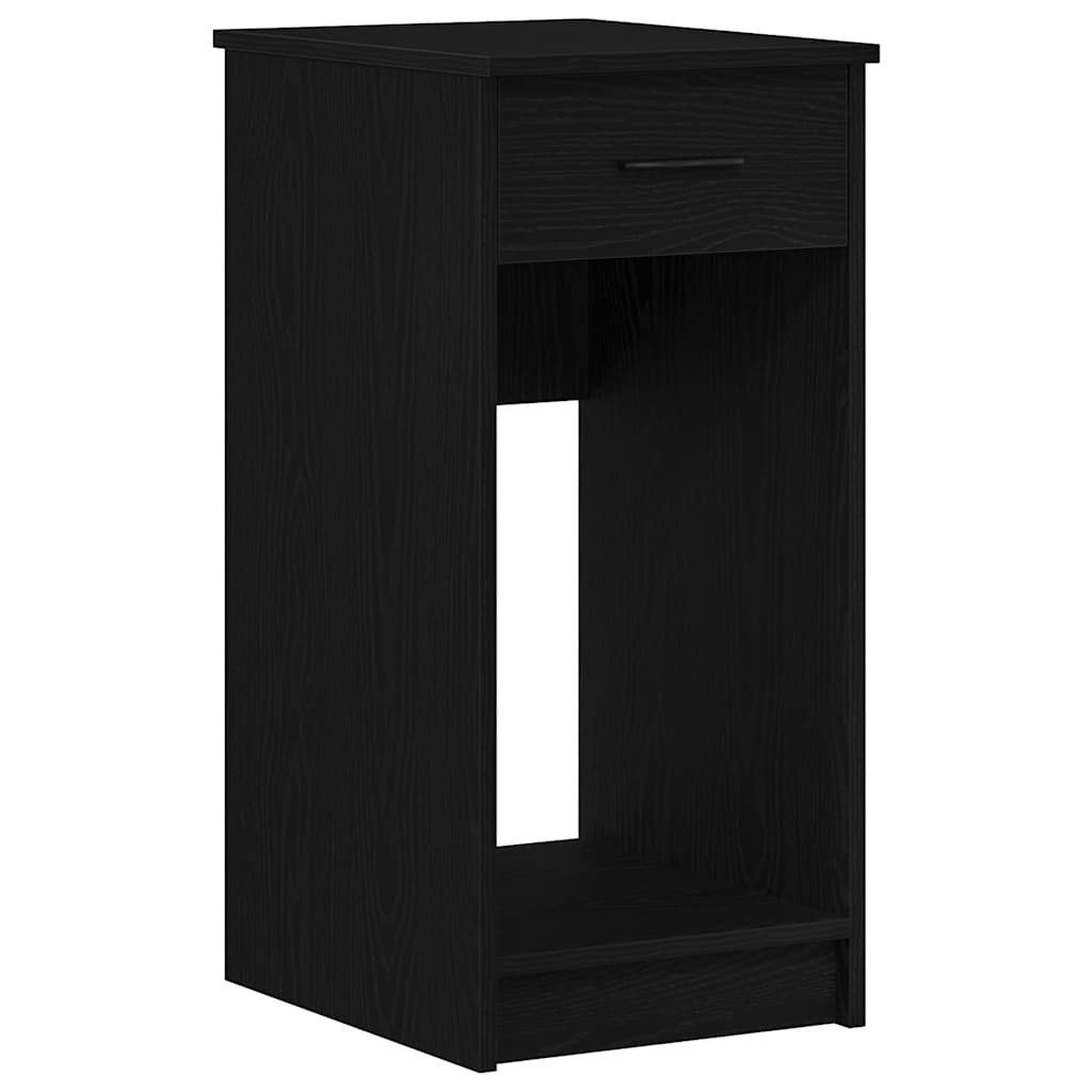 vidaXL Schreibtisch Computerschrank mit Schublade Schwarz günstig online kaufen