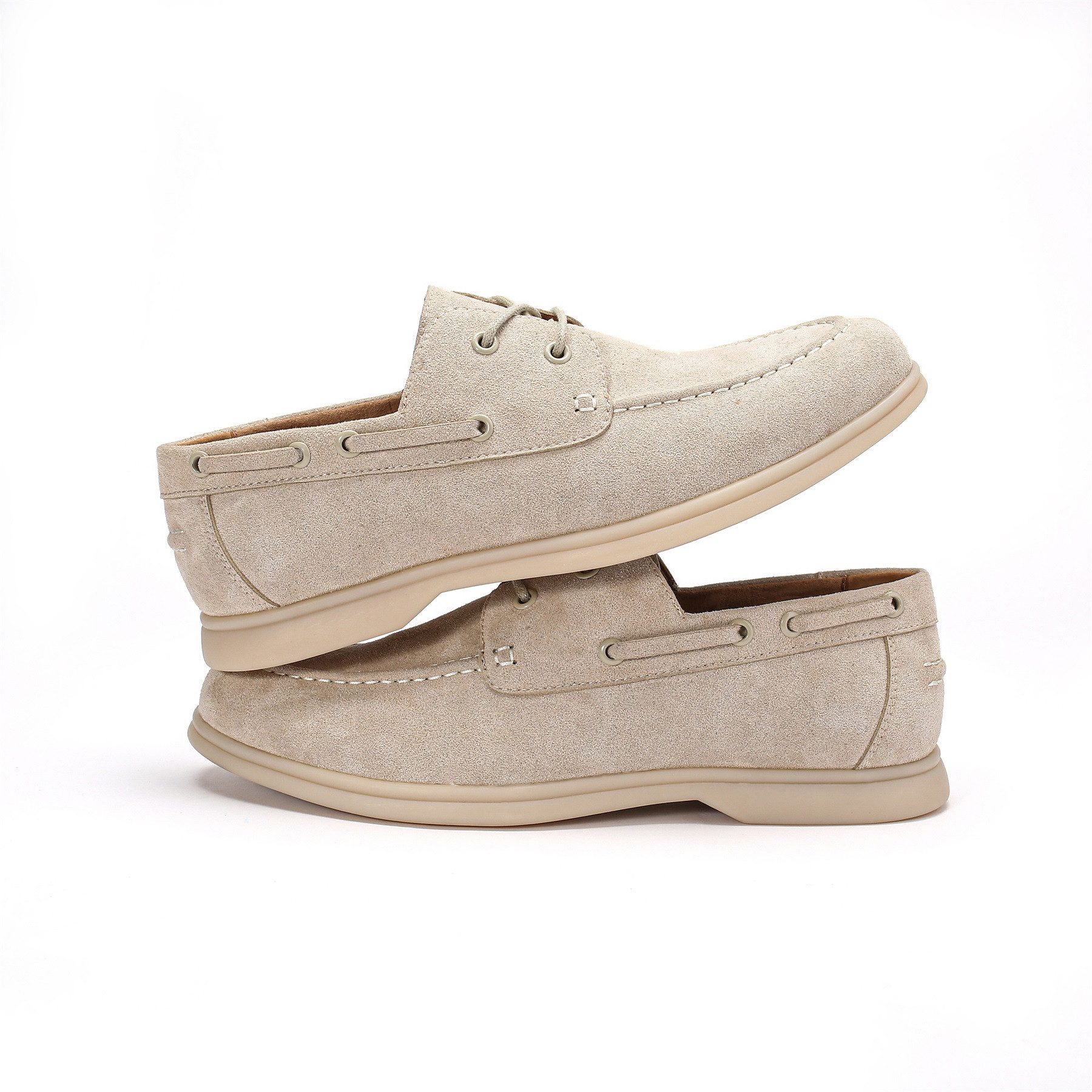Allthemen Slip-On Sneaker Klassische Wildleder Loafers Herren im Retro Slip-On Sneaker Freizeit