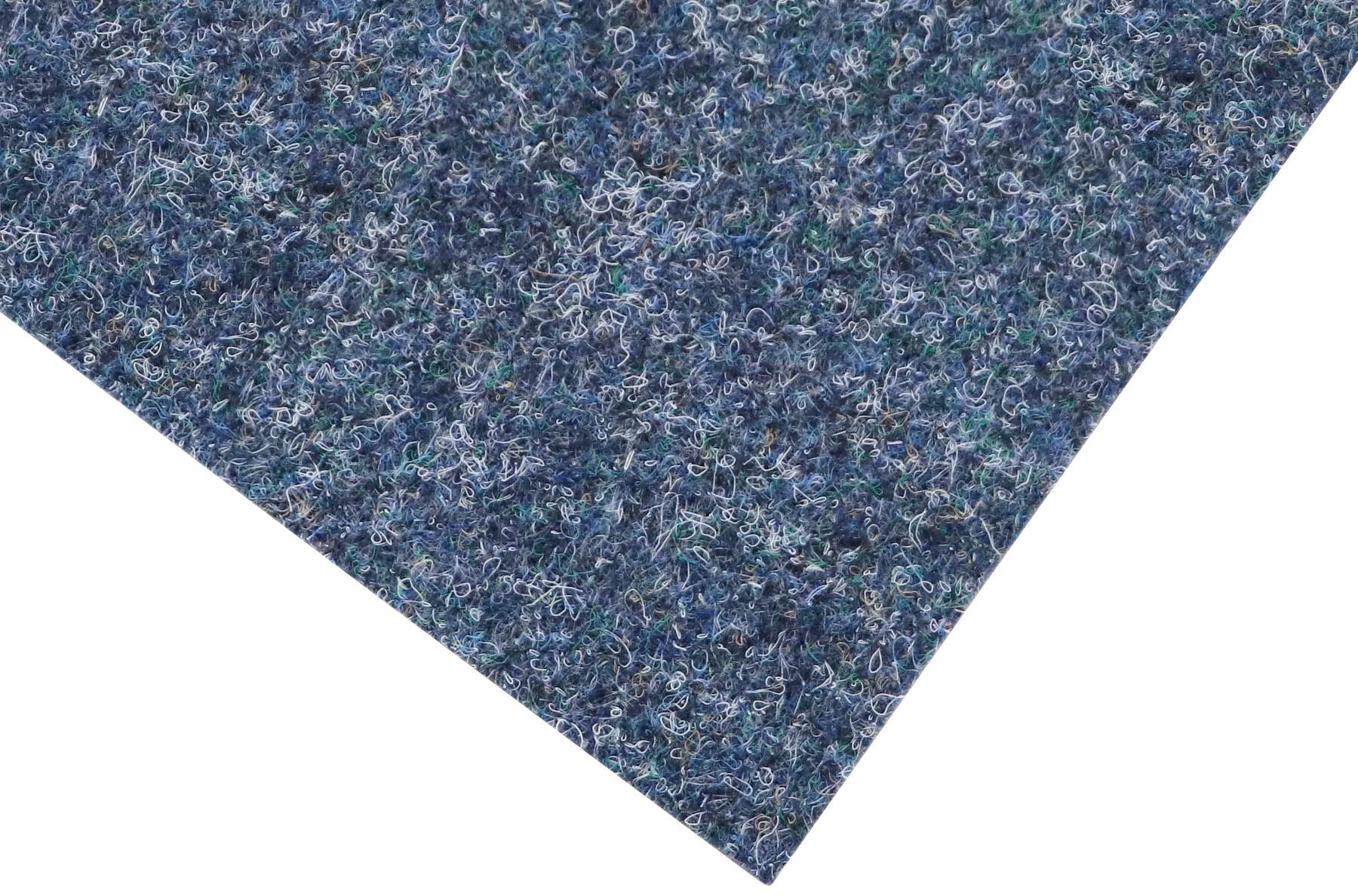 Nadelvliesteppich MERLIN, Primaflor-Ideen strapazierfähig besonders Nadelvlies, rechteckig, blau Textil, Flachgewebe, 5,2 Höhe: & in meliert, robust mm