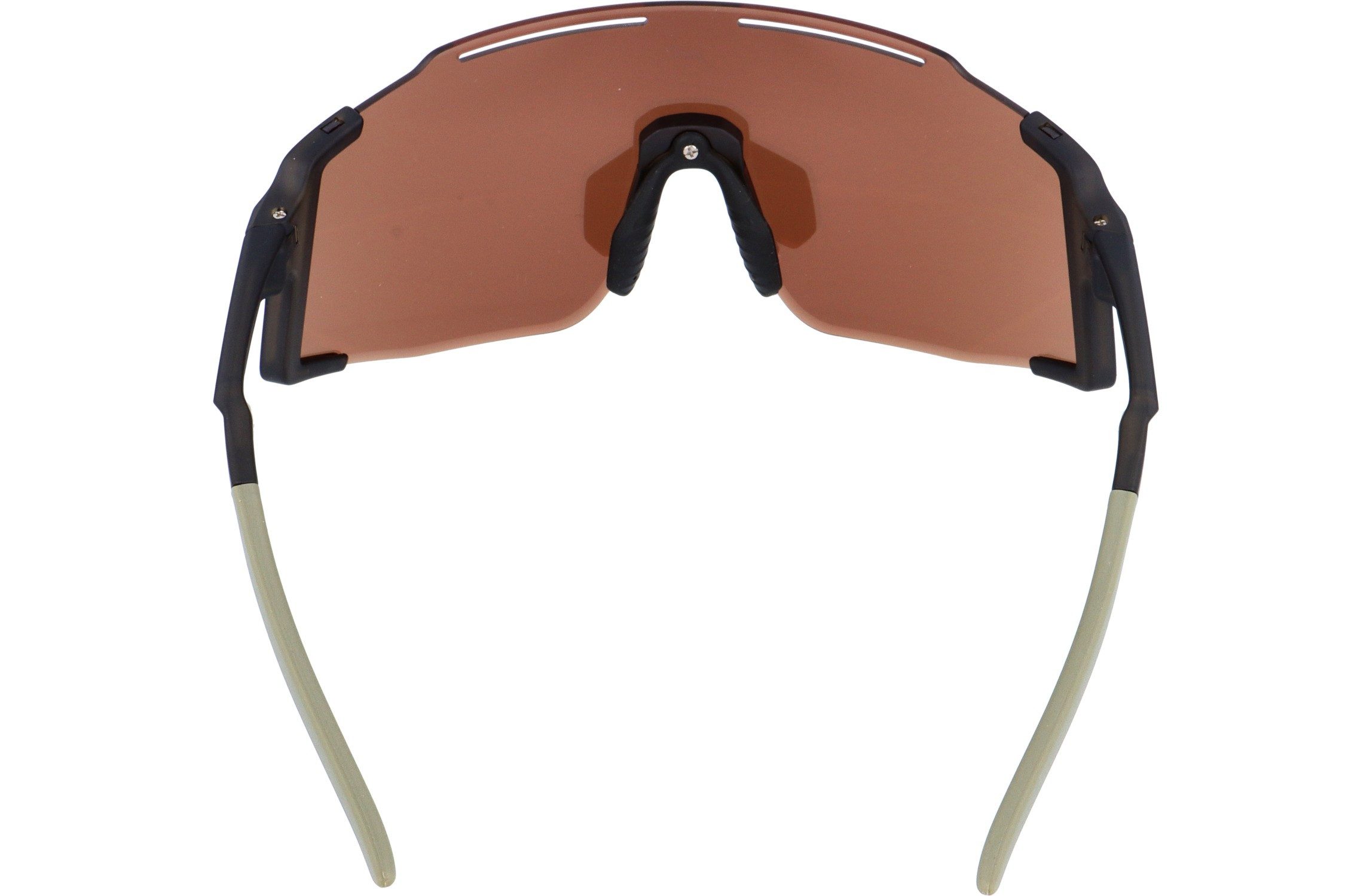 Gamswild Monoscheibensonnenbrille UV400 Sonnenbrille Skibrille Fahrradbrille eng anliegend Sportbrille WS5844 Damen, Herren, beere, grün, grau