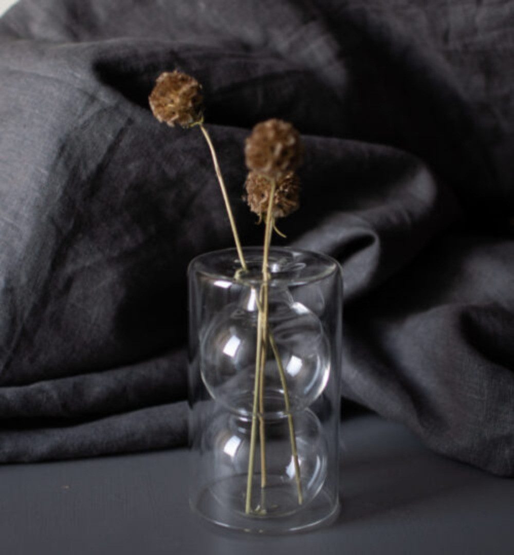 Storefactory Dekovase Vase Broddbo Glas, Hochwertige Verarbeitung
