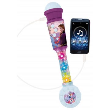 Lexibook® Disney Die Eiskönigin Mikrofon mit Licht und Lautsprecher Elsa Anna CD-Player