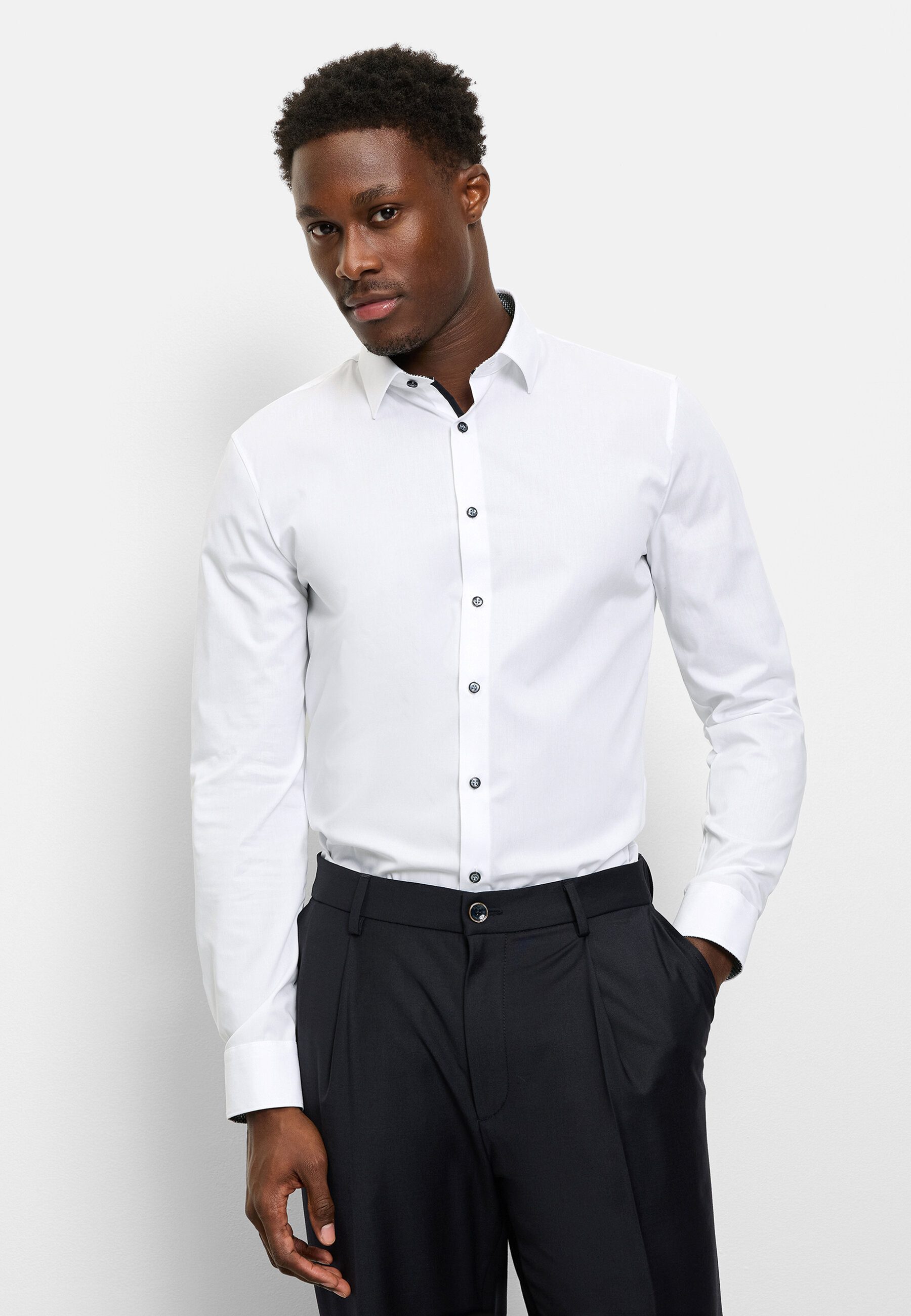 OLYMP Businesshemd OLYMP No. Six, Super Slim, Urban Kent mit extra langem Arm