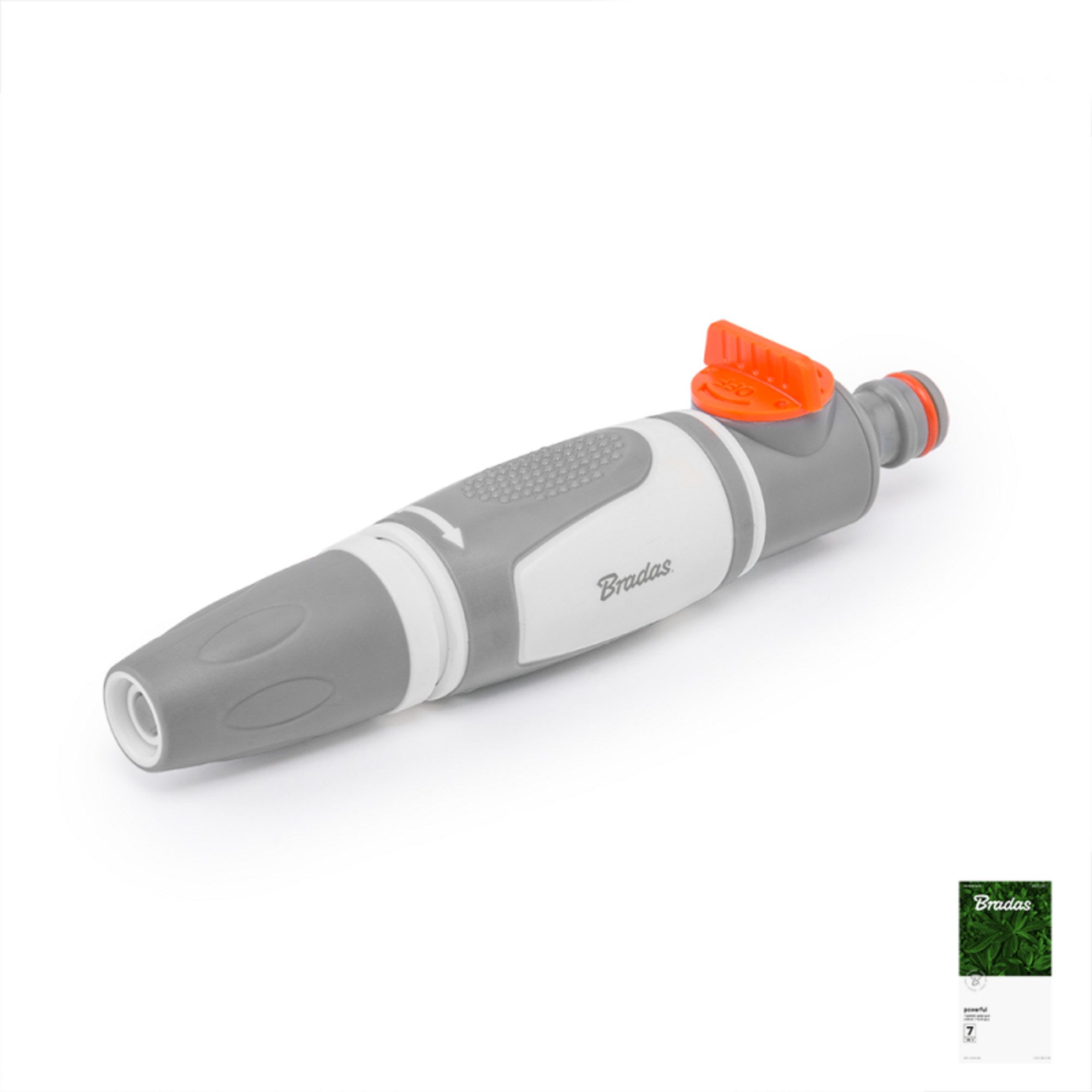 Bewässerungsbrause WL-4721 WHITE LINE Sprühdüse, verstellbar mit Ventil TPR