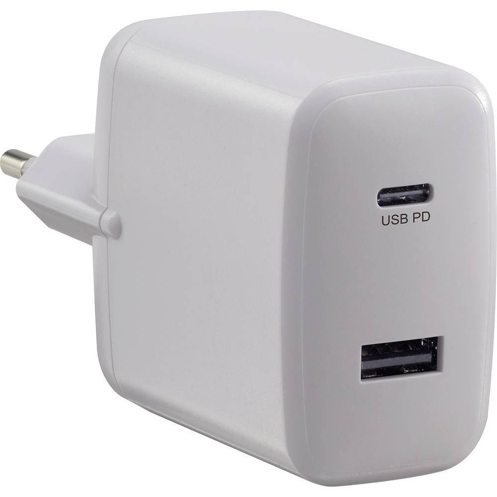 VOLTCRAFT USB-Ladegerät mit USB und USB-C® VC-11501480 USB-Ladegerät (USB Power Delivery (USB-PD)