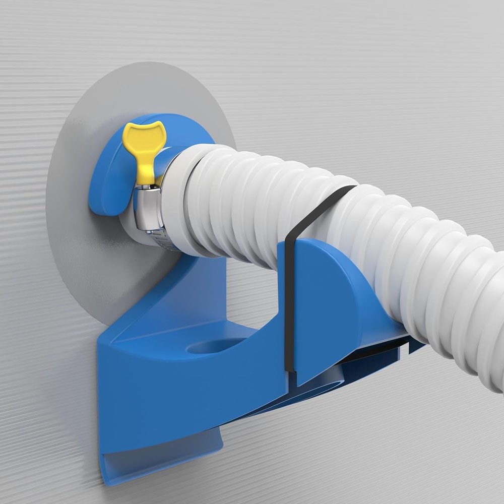 AFKSMILE Schlauchhalterung 2 Stück Pool Schlauchhalterung für Rohre von 26 mm bis 38 mm, (2-tlg., Schwimmbad Rohrhalterung, Passend für Intex-Pools und Bestway)