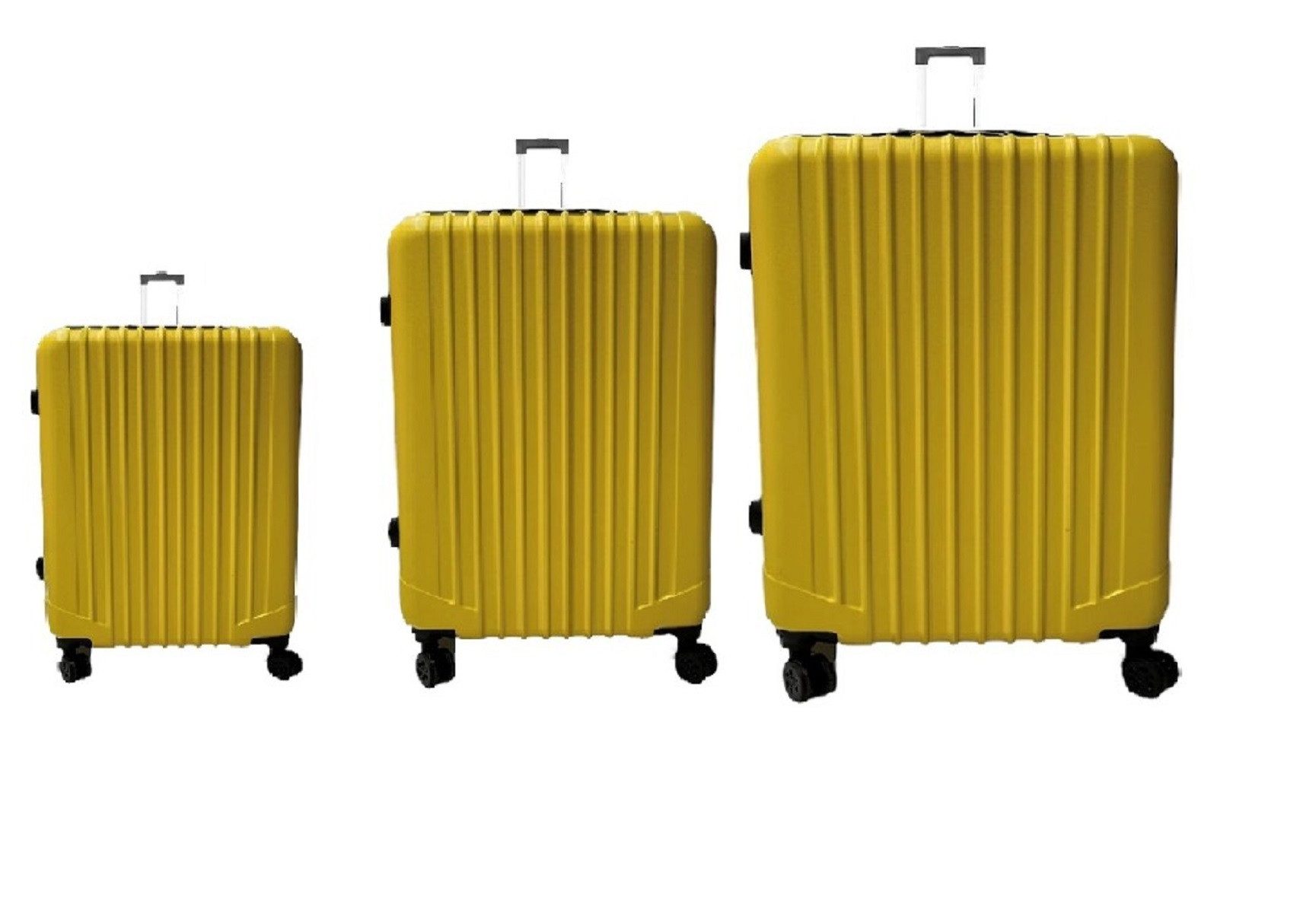 COFI 1453 Kofferset Travelline Reisekoffer 3er set aus leichtem ABS Koffer mit 360°