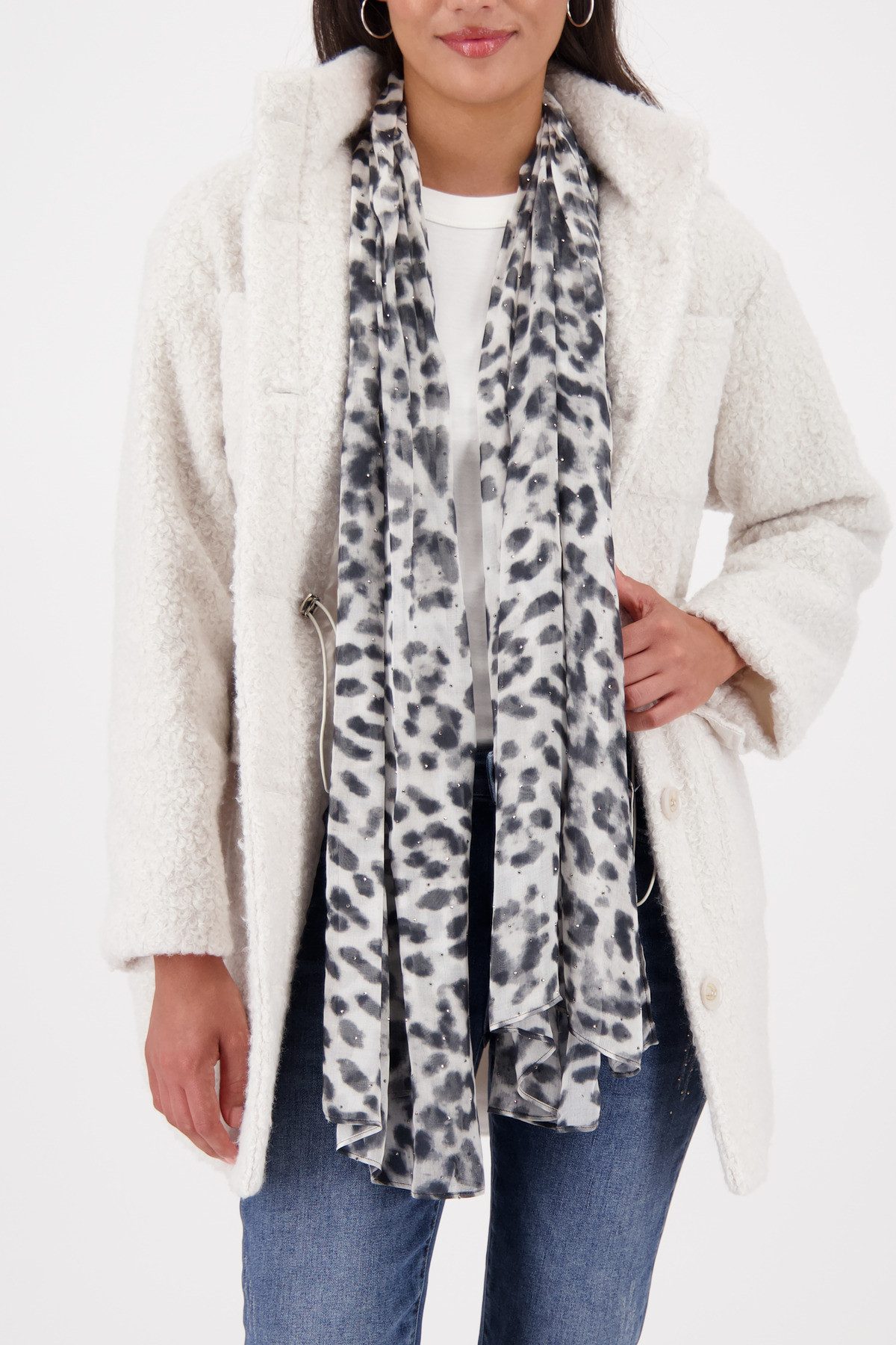 Monari Modetuch Schal/Tuch Tuch Leo Allover, mit Leo-Print günstig online kaufen