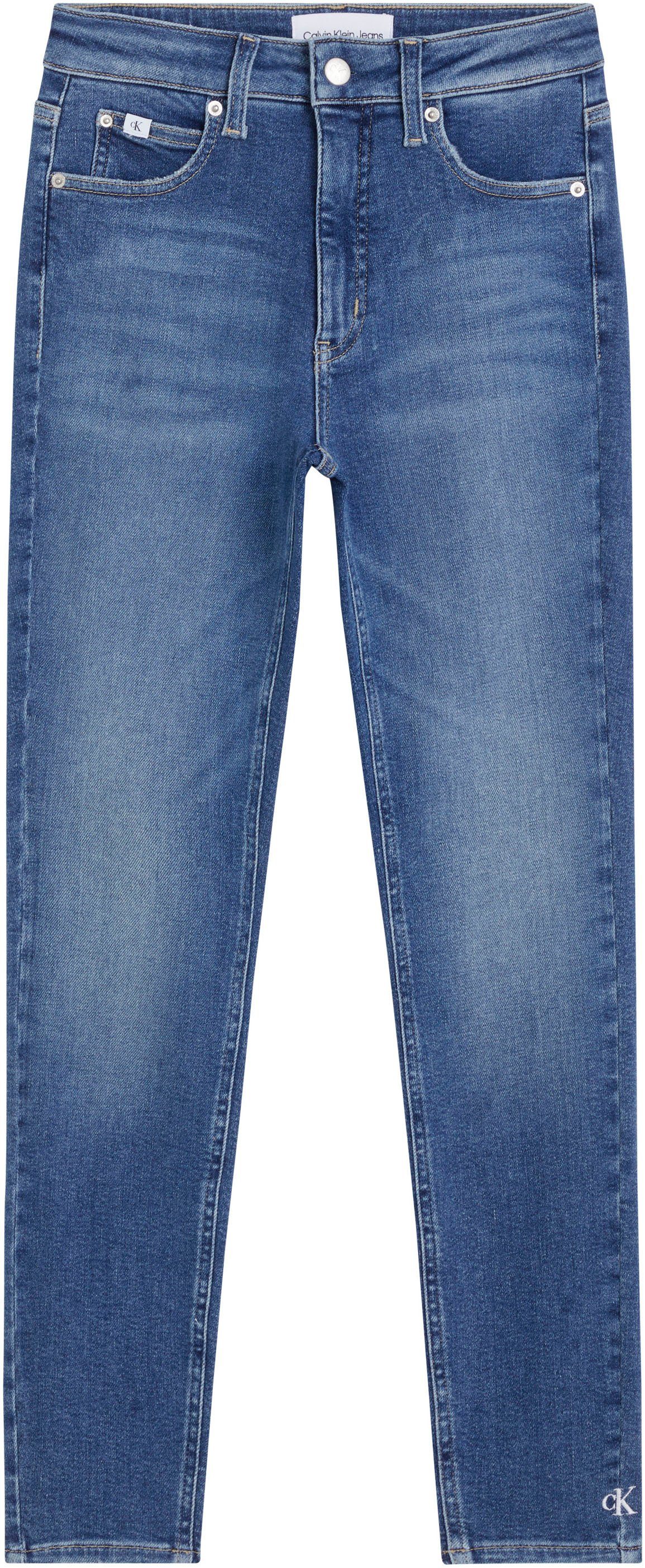 Calvin Klein Jeans SUPER HIGH ANKLE Ankle-Jeans RISE SKINNY