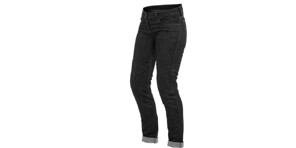 Motorradhose Denim Slim Damen Motorrad Textilhose