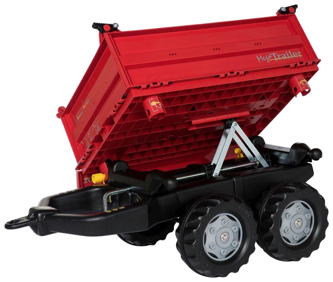 rolly toys® Kinderfahrzeug-Anhänger Mega Trailer, für Trettraktoren
