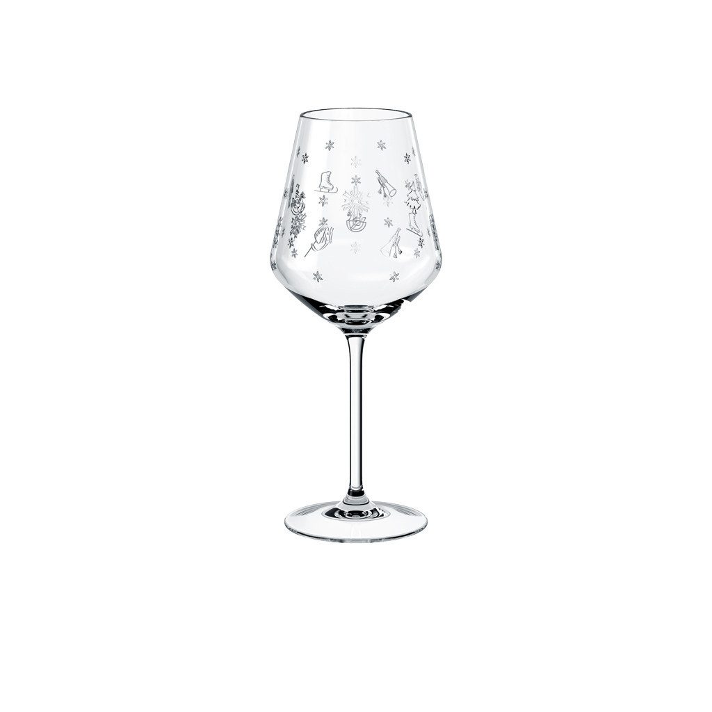 Villeroy & Boch Gläser-Set Toy's Delight Rotweinkelch, Set 2tlg. 235mm, 2-tlg., Glas, Kristallglas, 2 Stck, spülmaschinenfest