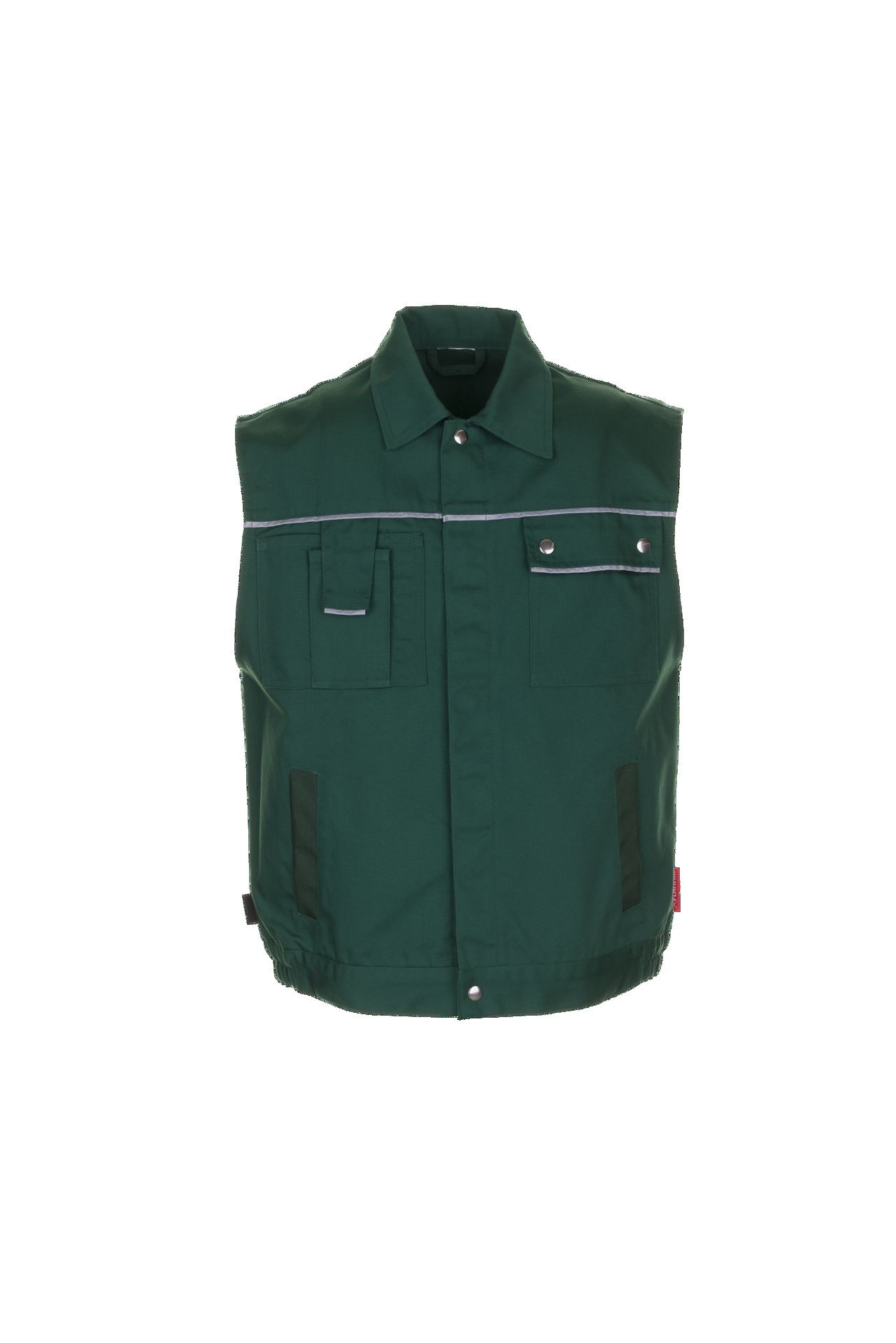 Planam Arbeitsweste PLANAM Herren Weste CANVAS-320 Reflex CORDURA® Grün