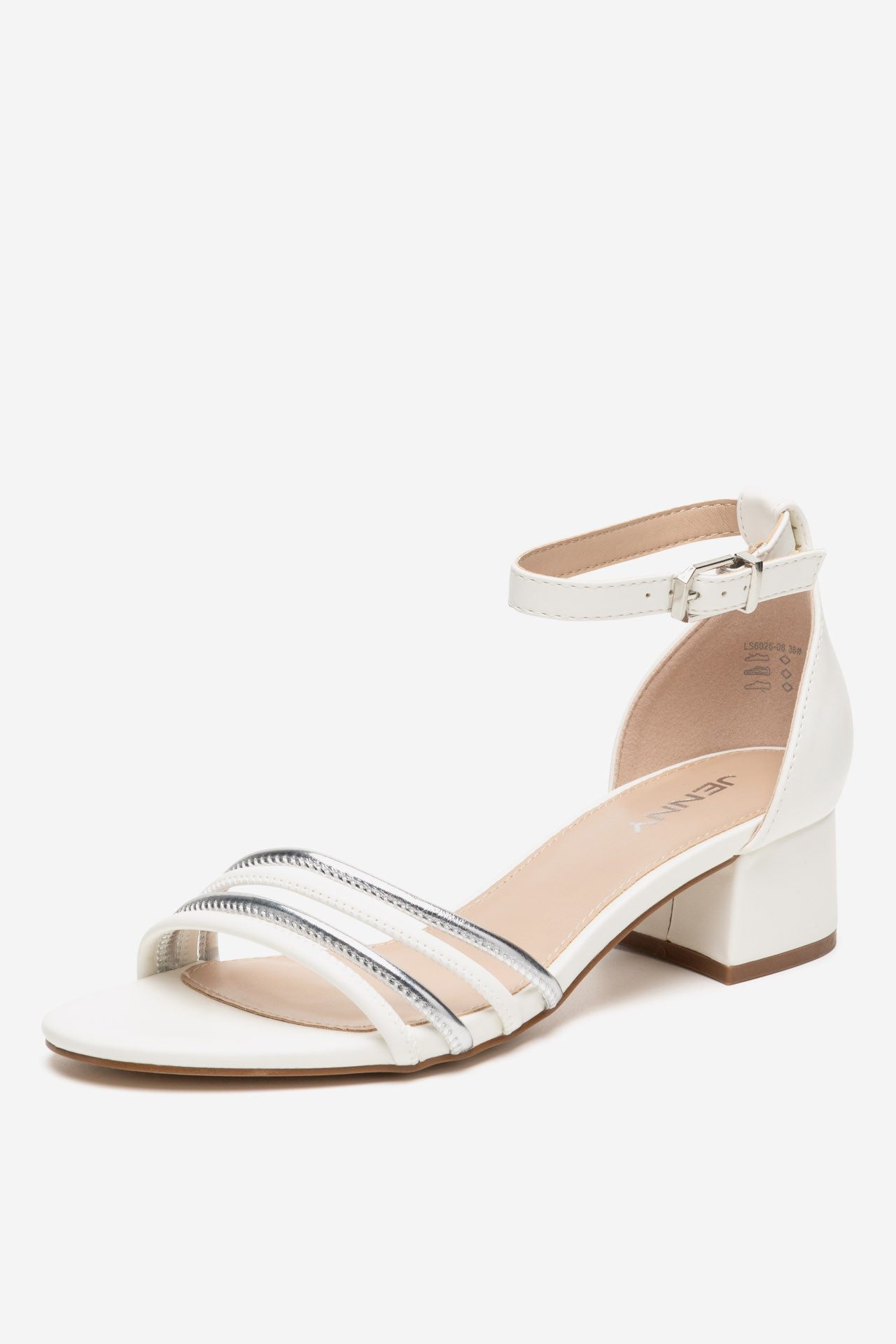 Jenny JENNY Damen Sandale 41 weiß 5904862315201 Sandale