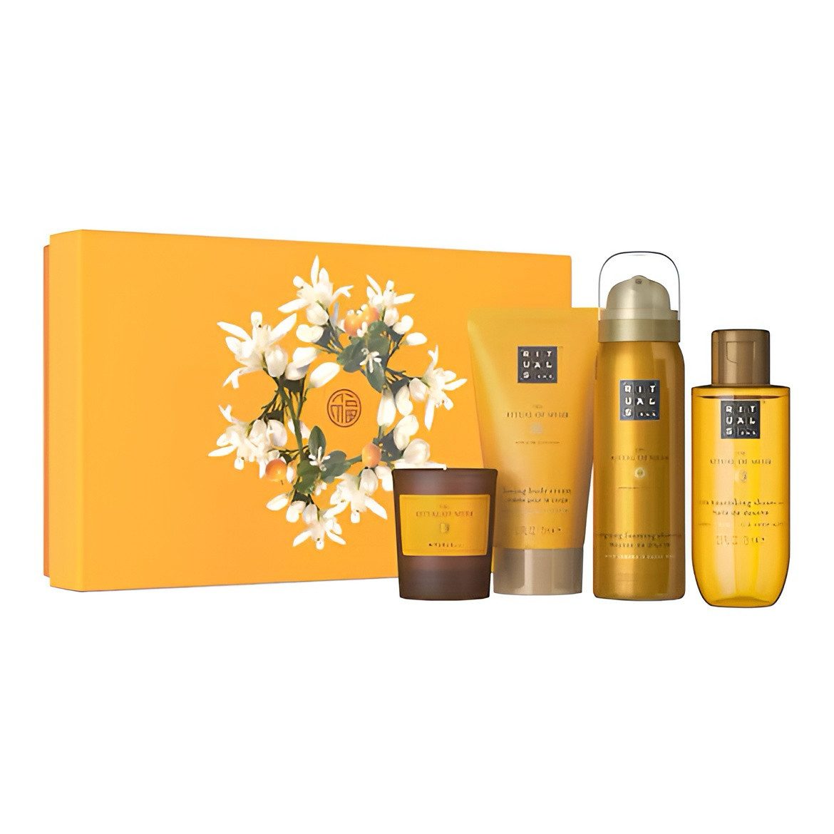 Pflege-Geschenkset The Ritual of Mehr S Pflegeset mit Süßorange und Zedernholz für Körper