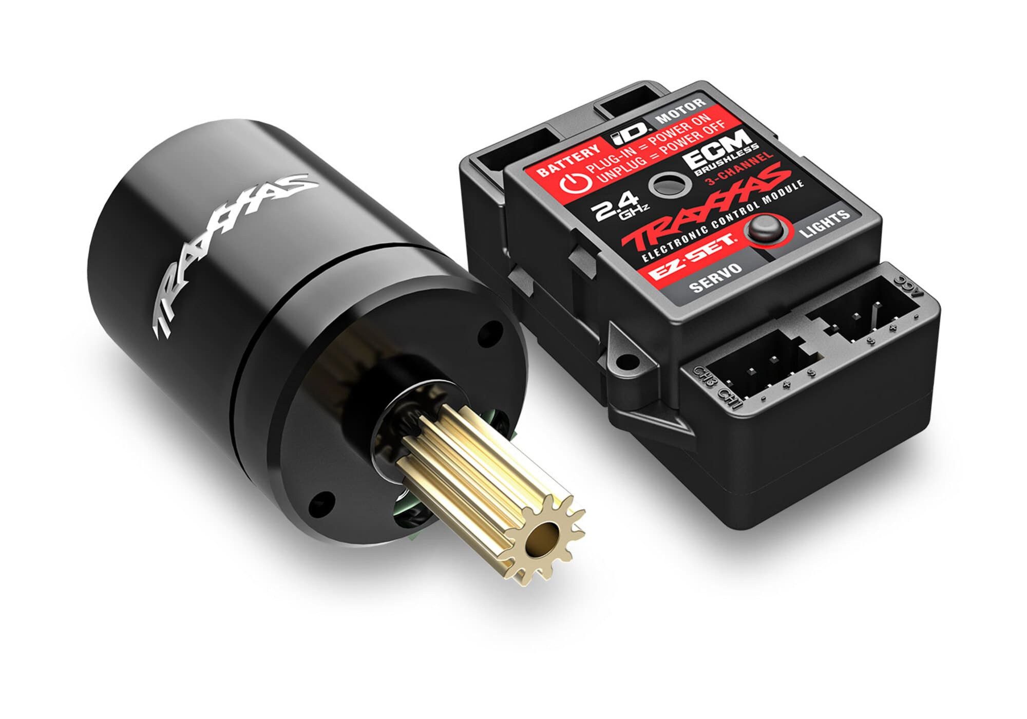 Traxxas RC-Buggy Brushless-Power-System 3350kV ECM TRAXXAS TRX-4M, High Trail & MT