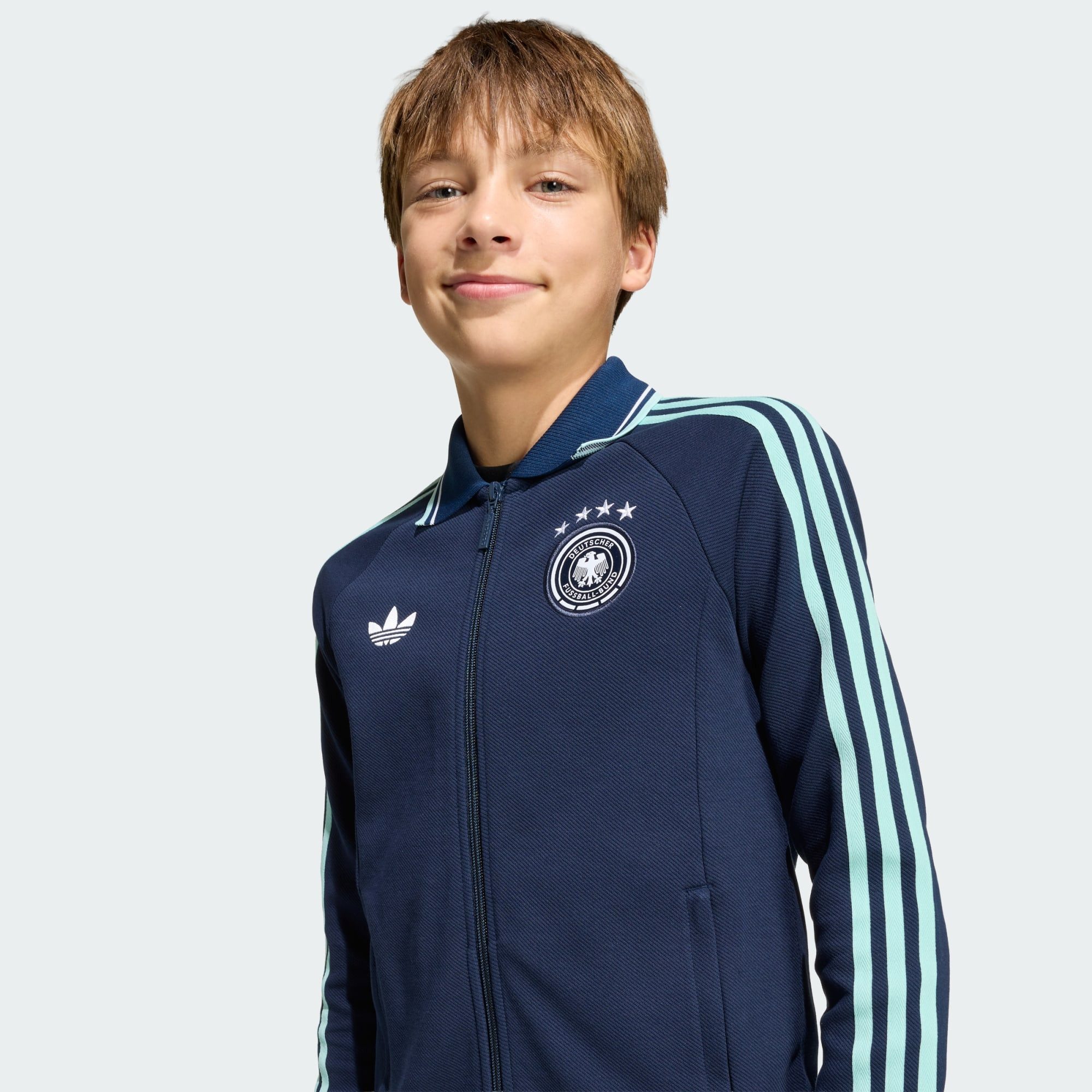 adidas Performance Trainingsjacke DEUTSCHLAND ANTHEM KIDS AUSWÄRTSJACKE (1-St) – Bild 4 von 5