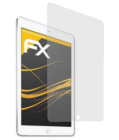 atFoliX Schutzfolie für Apple iPad Air 2, (2 Folien), Entspiegelnd und stoßdämpfend