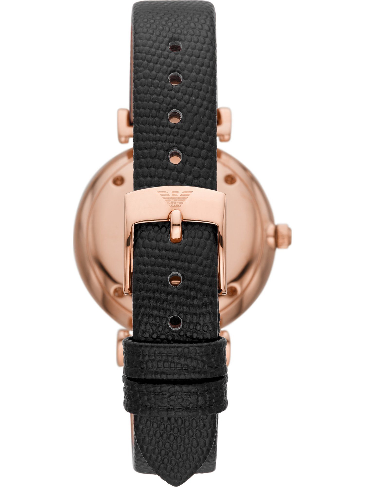 Emporio Armani Quarzuhr Emporio Armani Damen-Uhren Analog Quarz