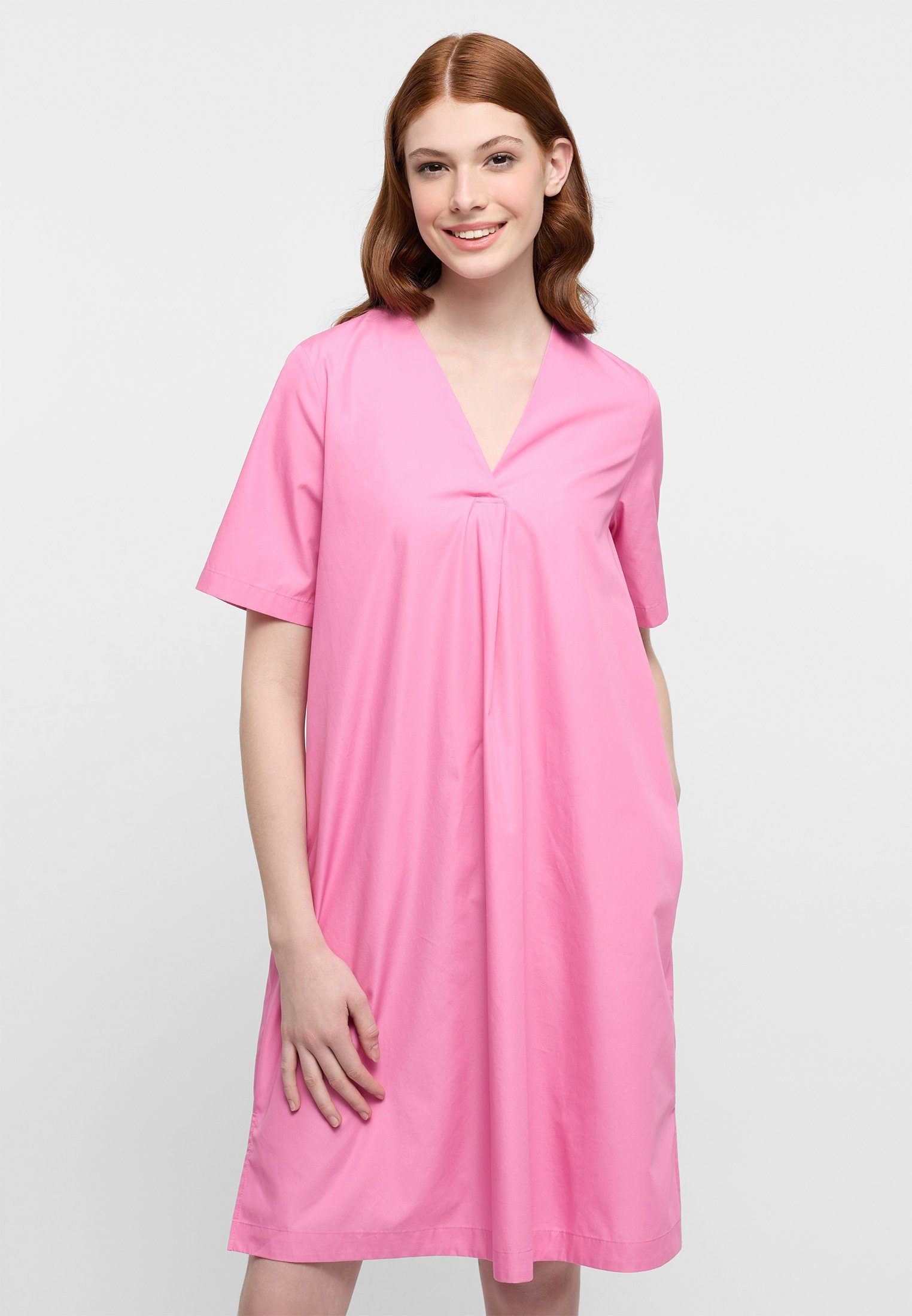 FIT Shirtkleid Eterna pink LOOSE