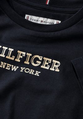 Tommy Hilfiger T-Shirt MONOTYPE FOIL PRINT TEE S/S mit Folienprint