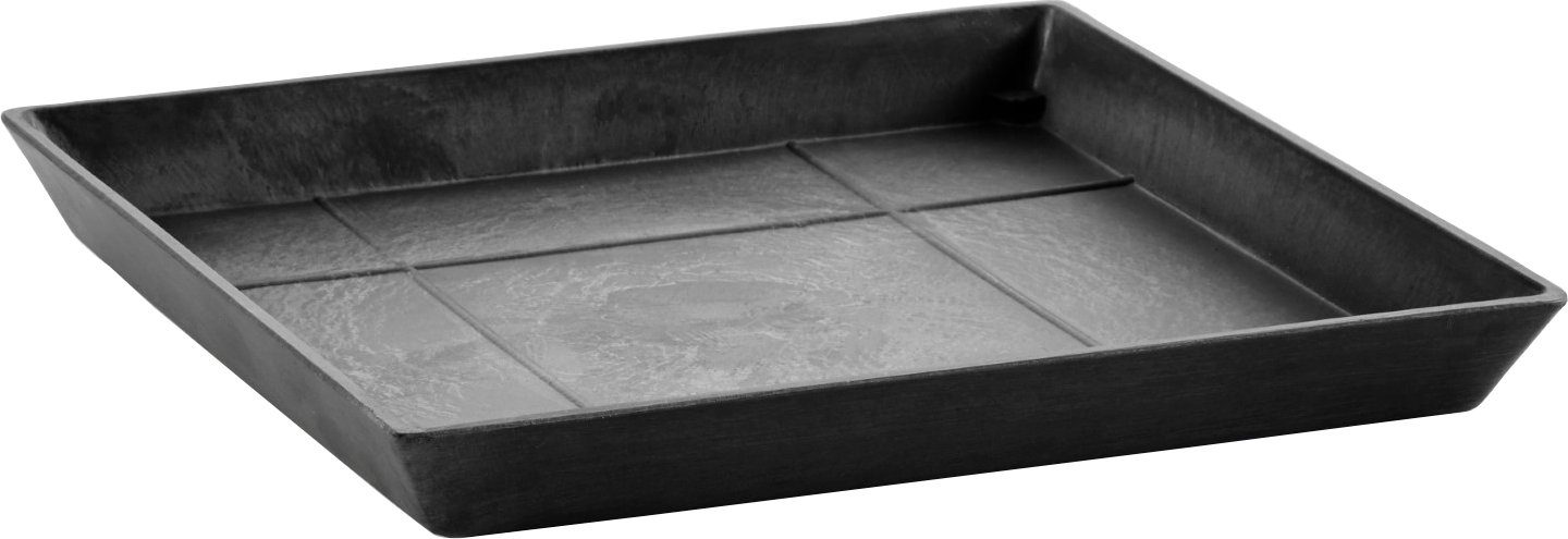 Ecopots Untersetzer quadratisch Dunkelgrau 28 cm günstig online kaufen