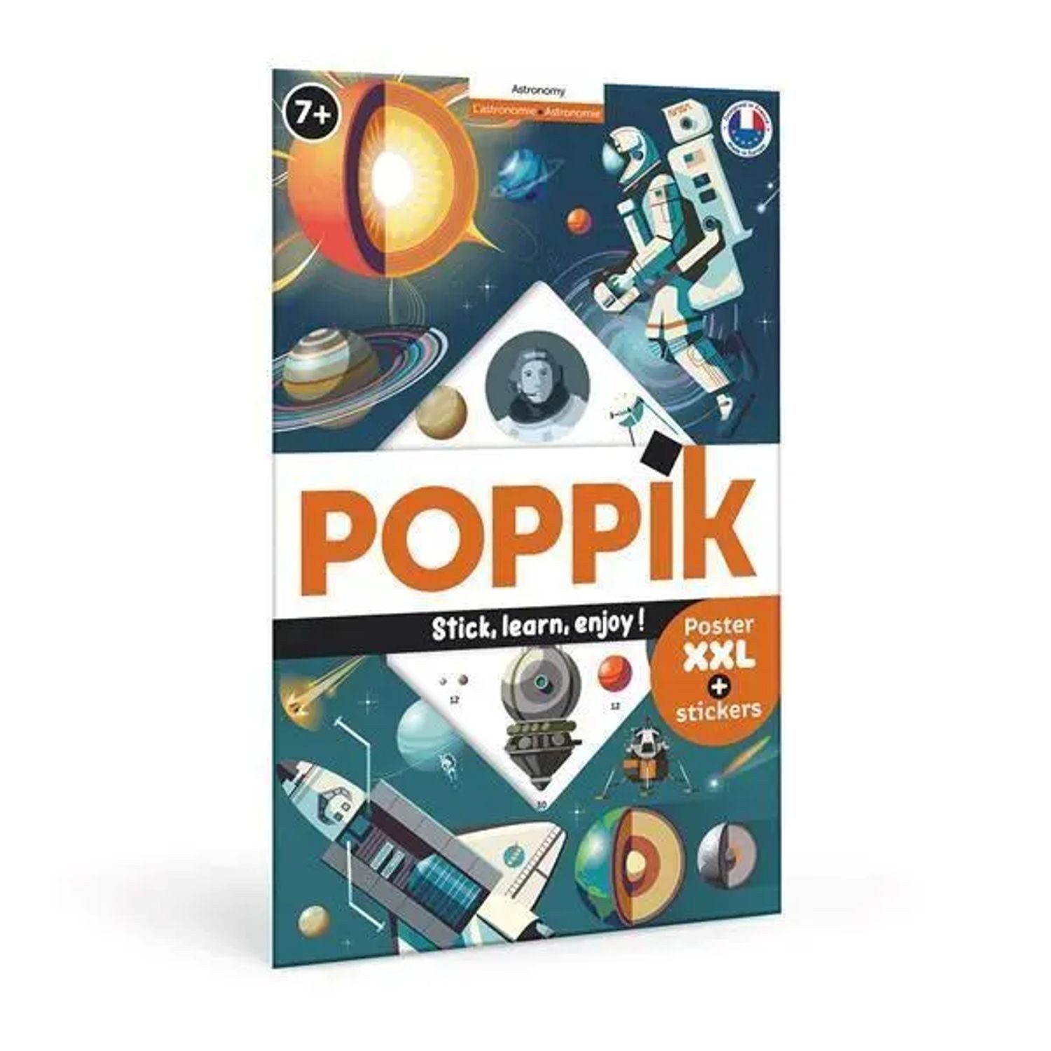 BrainBox Poster POPPIK - Lernposter & Sticker Astronomie