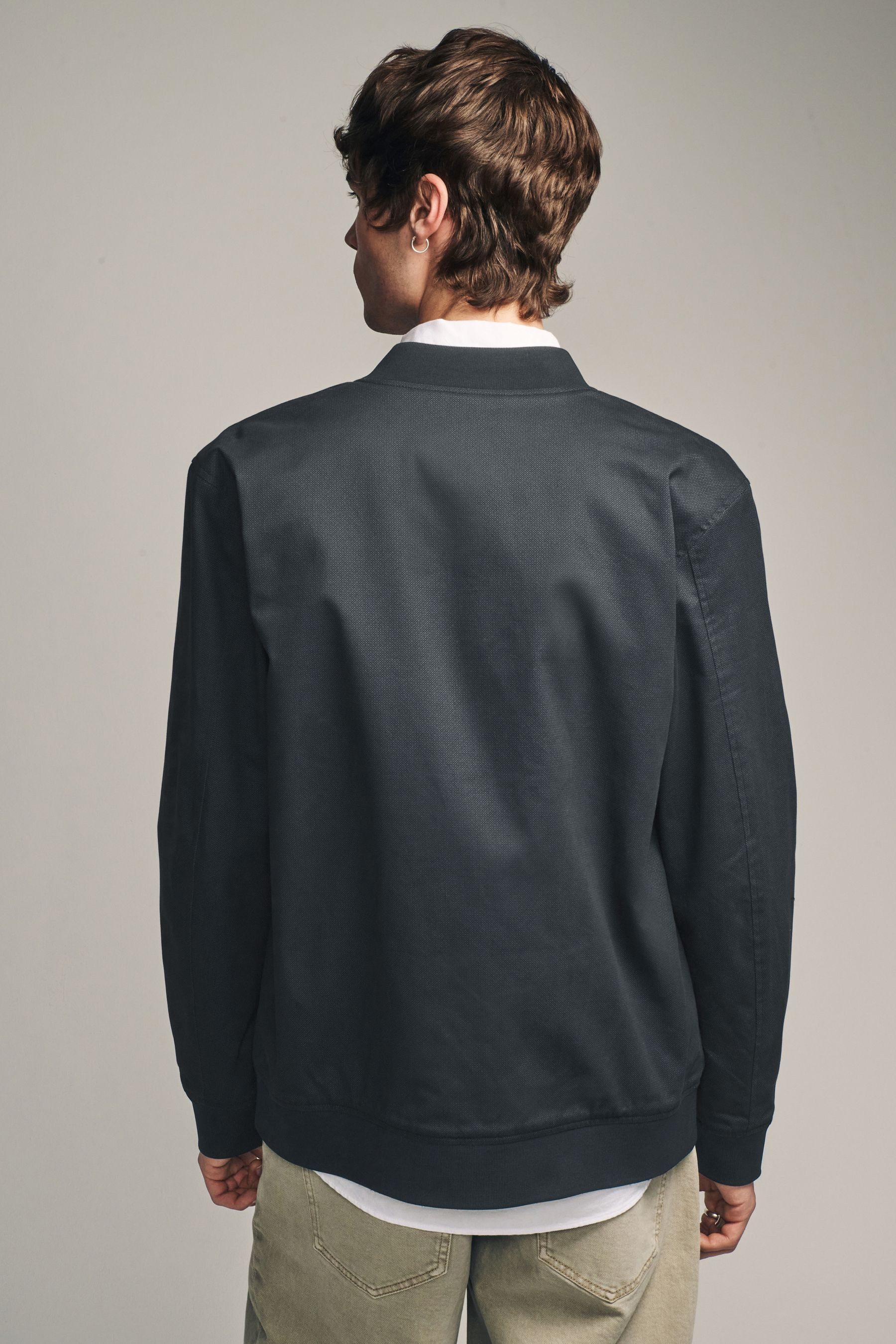 Next Bomberjacke Blouson aus Baumwollstretch (1-St) günstig online kaufen