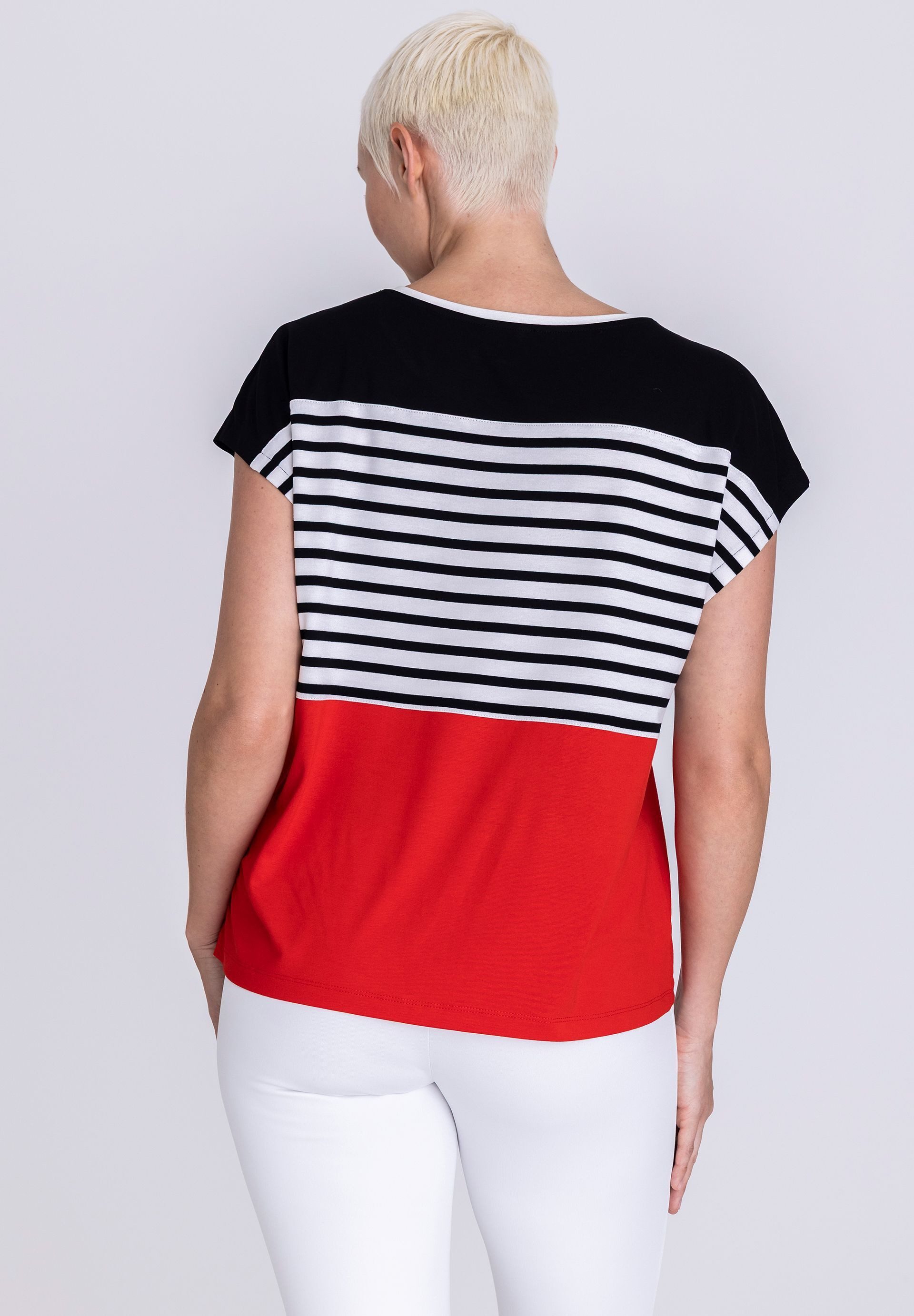 TUZZI T-Shirt mit Tennis-Motiv