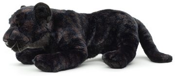 Uni-Toys Kuscheltier Schwarzer Panther, liegend - 44 cm (Länge) - Plüsch, Plüschtier, zu 100 % recyceltes Füllmaterial