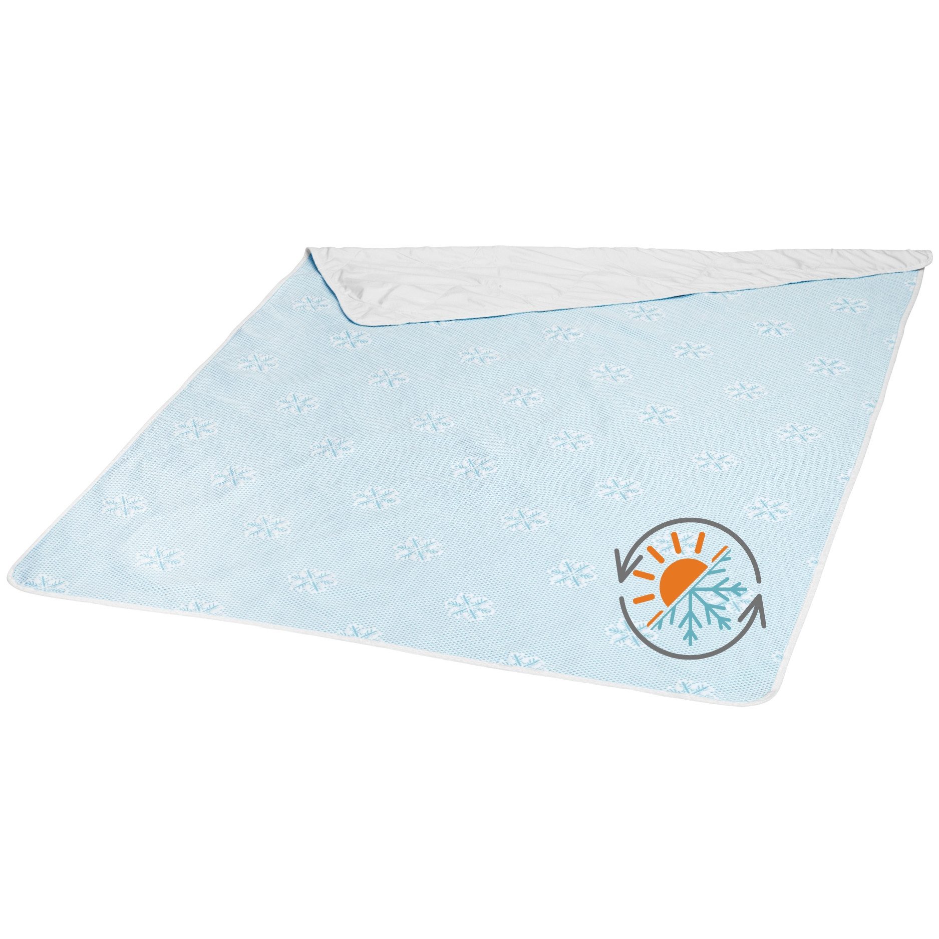 sleepling Sommerbettdecke Cool, ultra leicht, wirkt kühlend, kühle und warme Seite