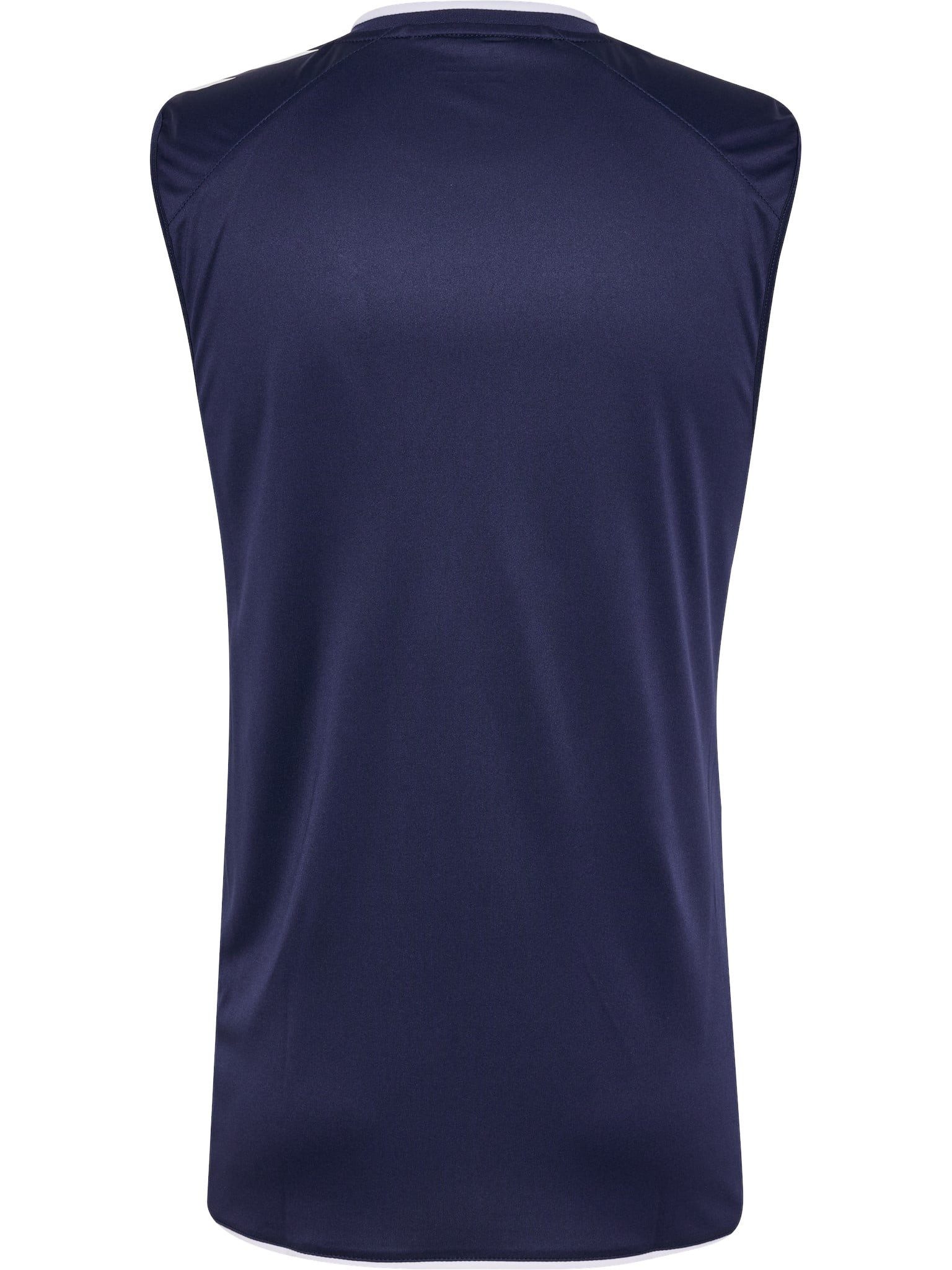 hummel Tanktop Sport-Tank hmlCORE 2.0 Jersey (100% rec. Polyester) marineblau/weiss