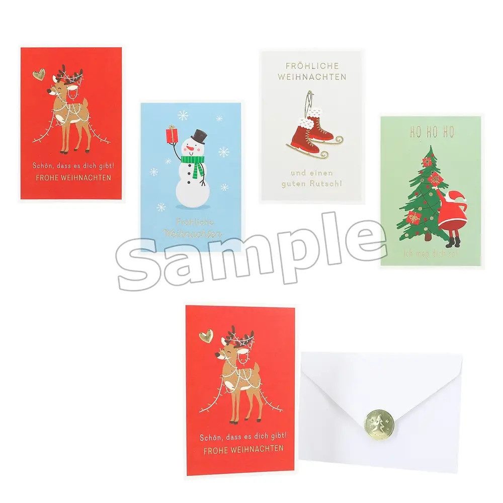 Depesche Einladungskarten Medikarten Liebe Weihnachtsgrüße