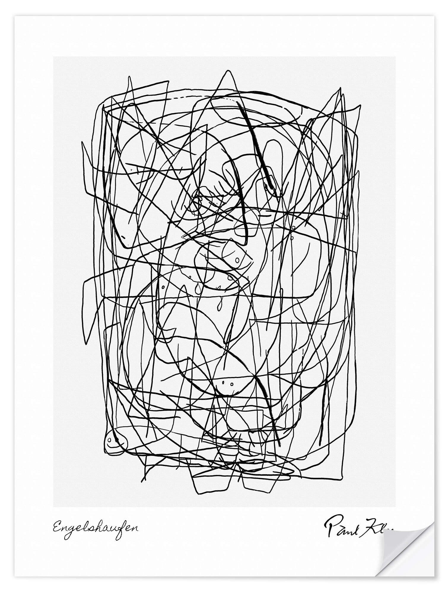 Wandfolie Paul Klee