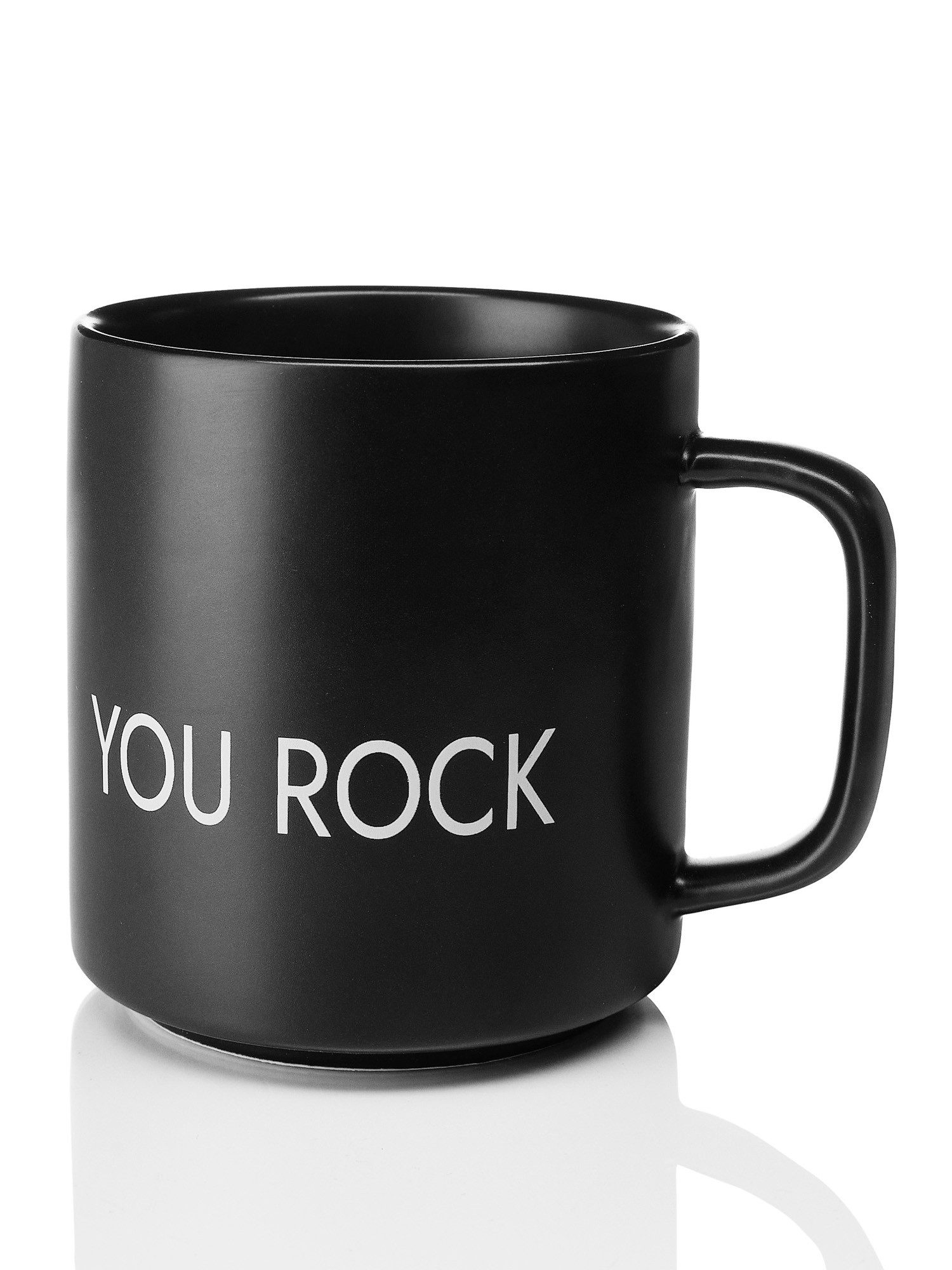 Tasse Schwarz You Rock Tasse Schlicht Valentinstaggeschenk für die Liebste