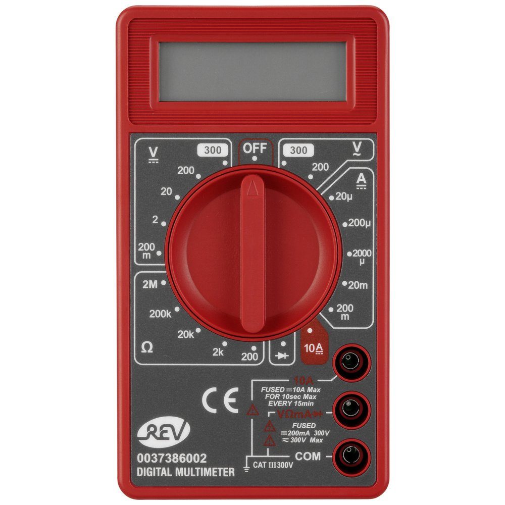 Thumbnail - REV Spannungsprüfer REV Basic Hand-Multimeter digital CAT III, (Basic)