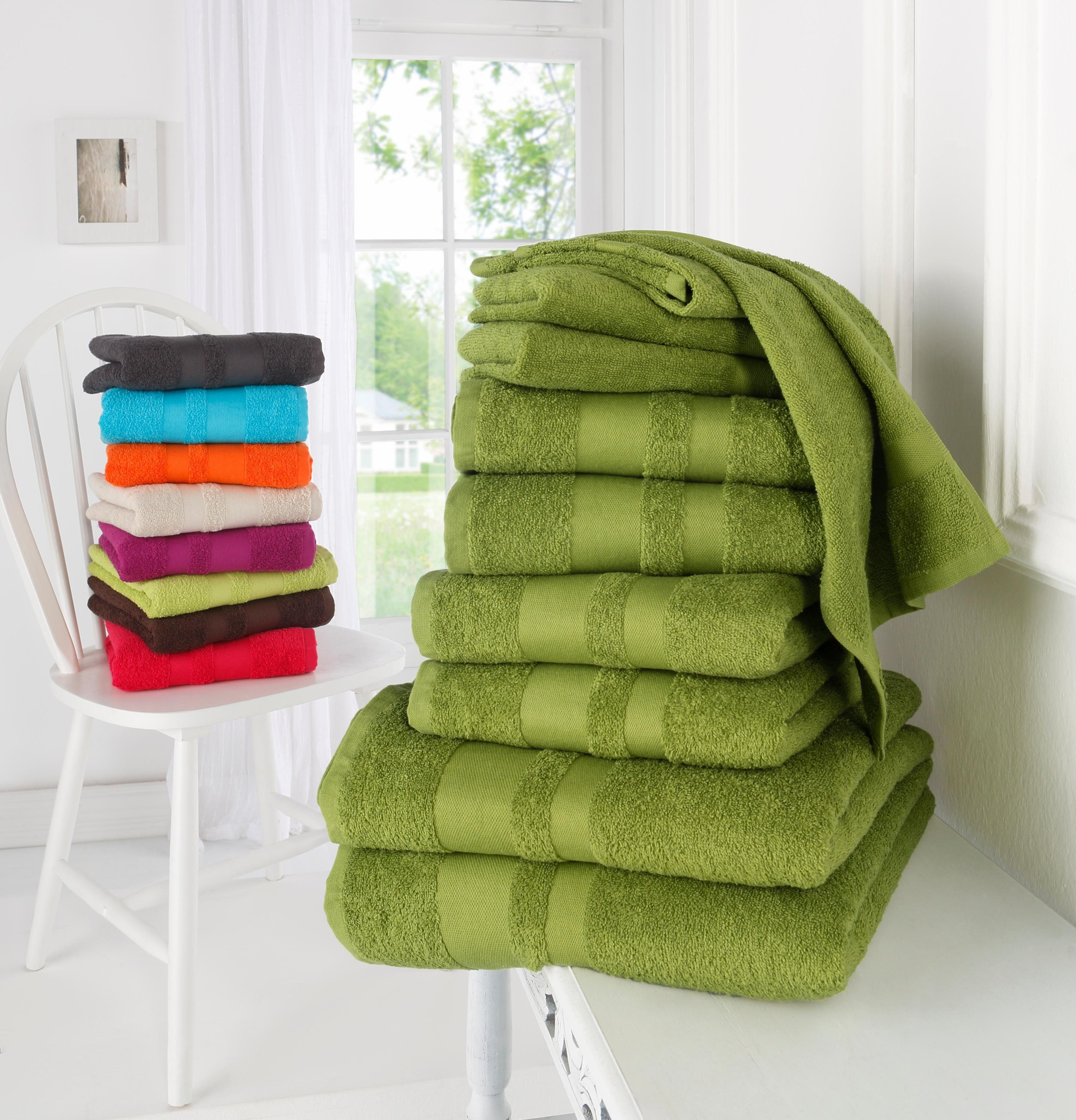 my home Handtuch Set Vanessa, 10-tlg günstig online kaufen