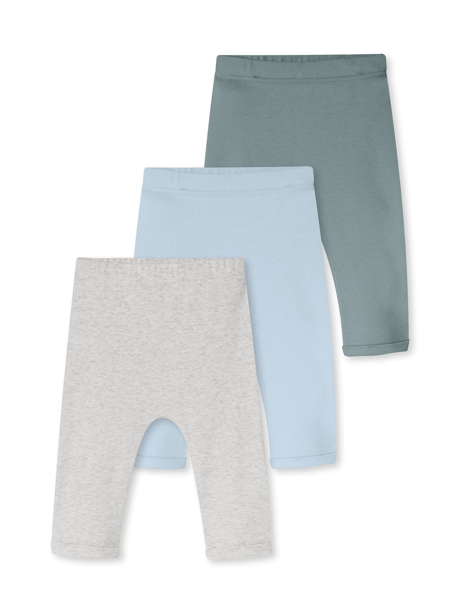 Schiesser Leggings Hosen lang (3-tlg) Tights, Stretchhose, Sportleggings