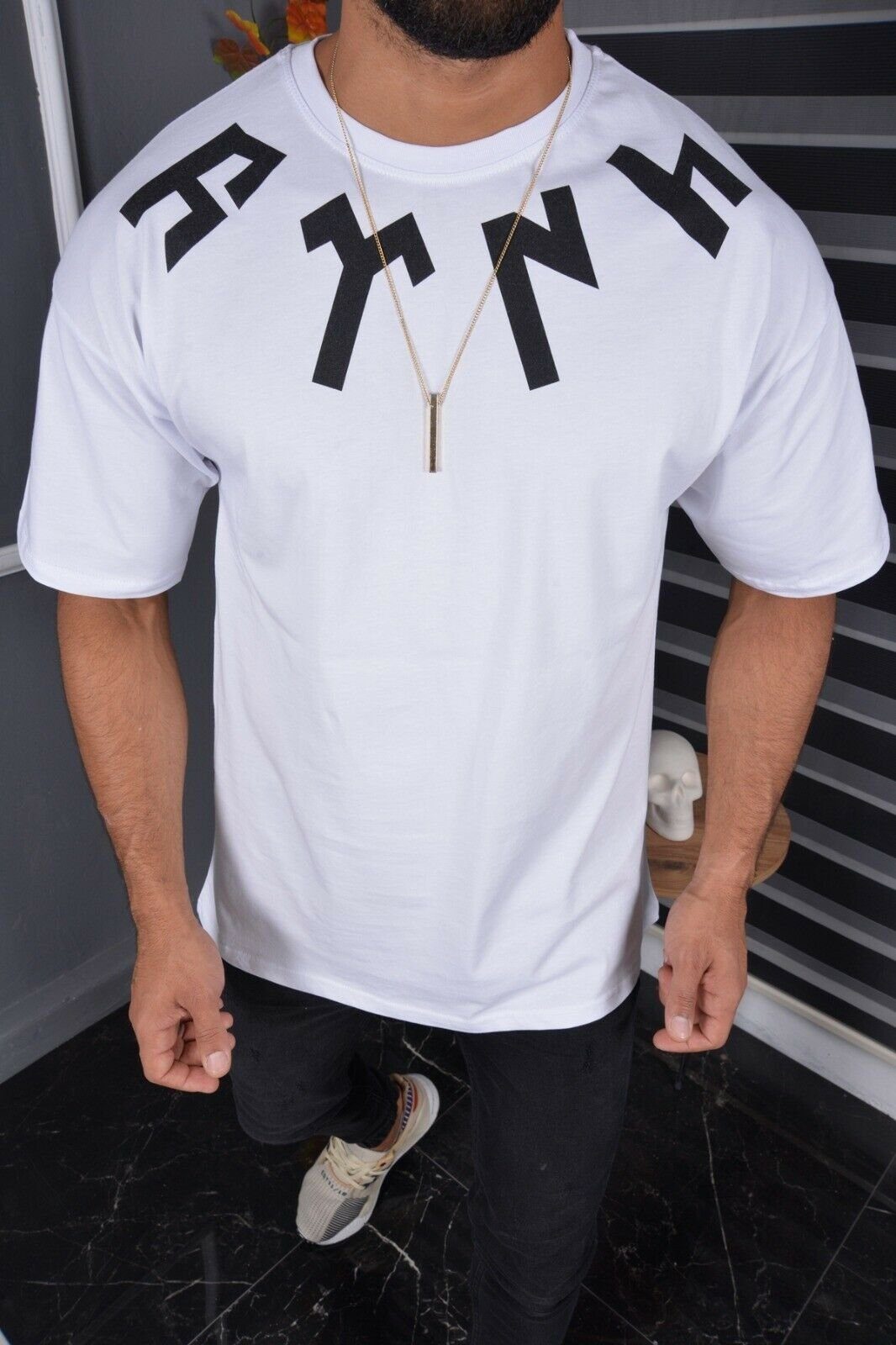 Megaman Jeans T-Shirt Megaman Herren Bedrucktes günstig online kaufen