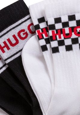 HUGO Businesssocken 3P QS RIB RACE CC 10258033 01 (Packung, 3-Paar, 3er) in verschiedenen Designs