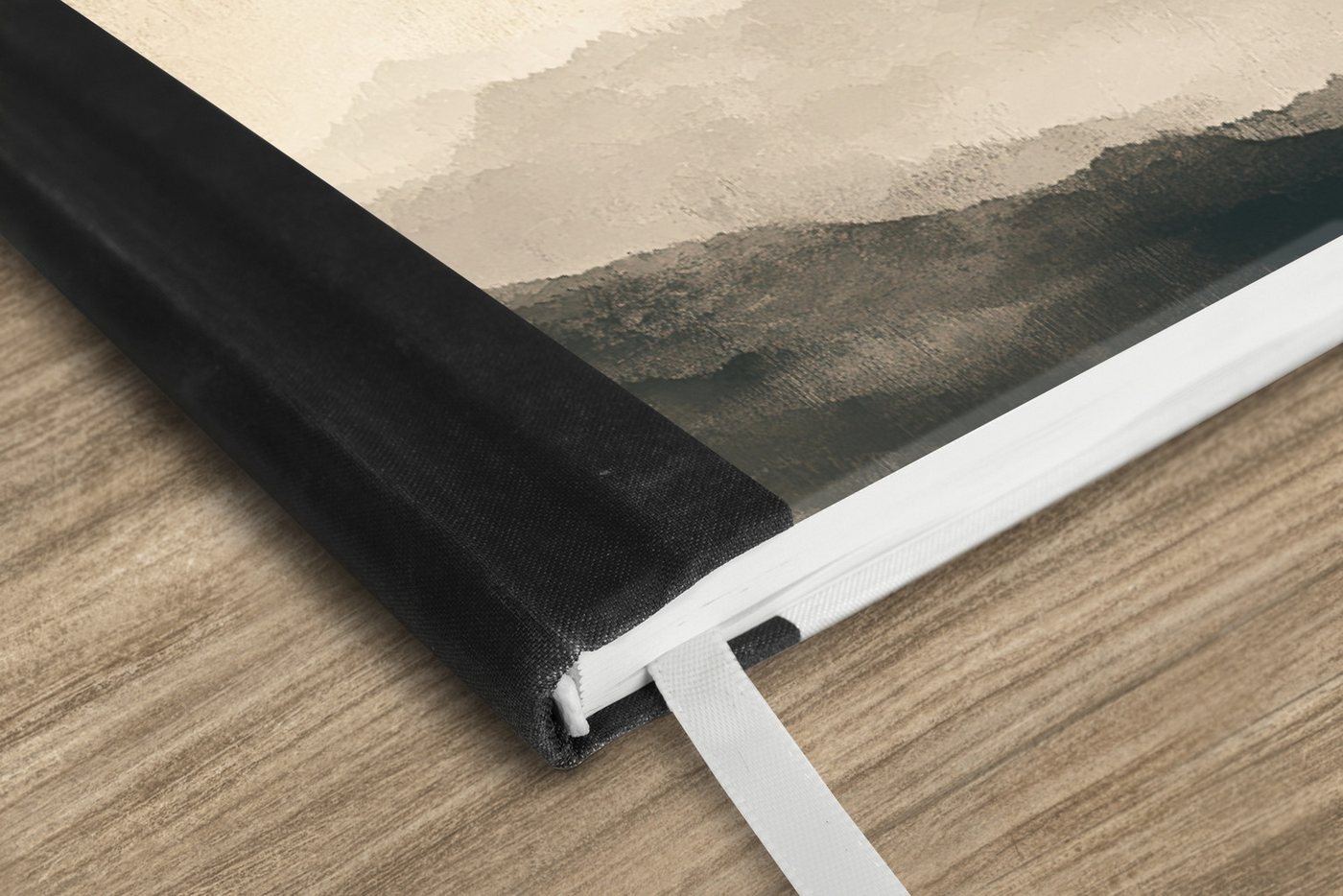 Thumbnail - MuchoWow Notizbuch Landschaft - Japandi - Vogel, Notebook, Notizblock a5, Tagebuch, Journal Liniert