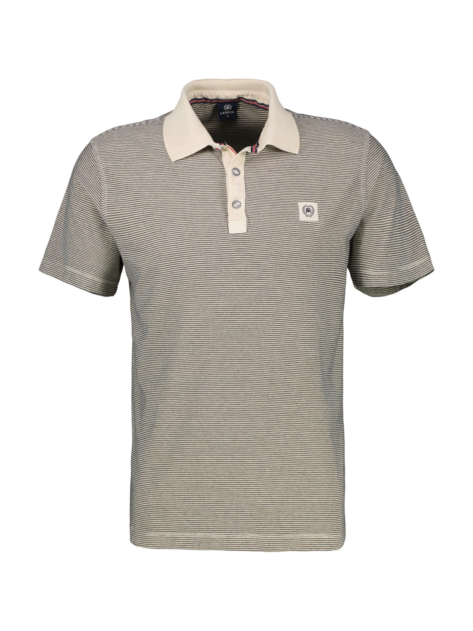 LERROS Kurzarmshirt mit Logostickerei auf der günstig online kaufen