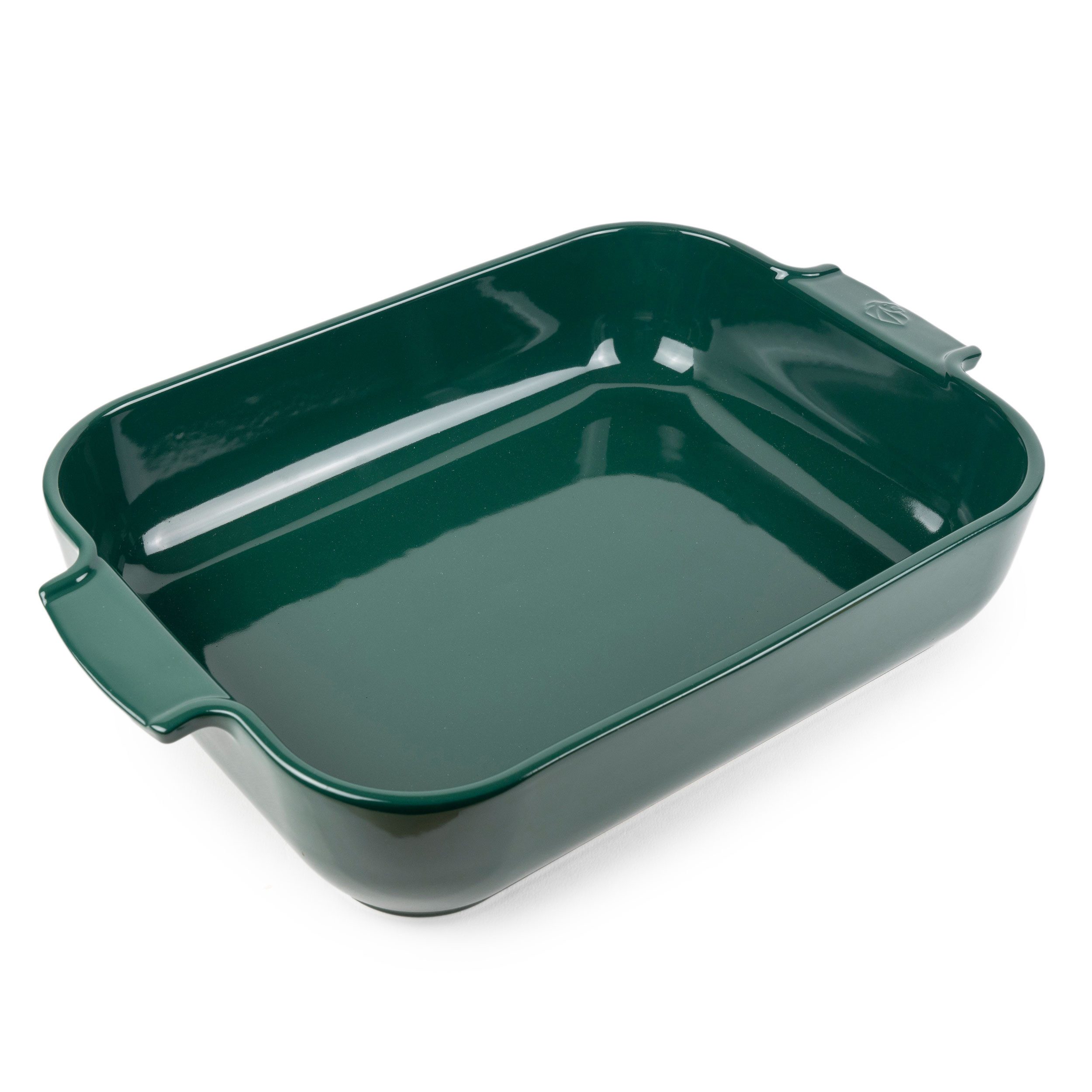 PEUGEOT Auflaufform APPOLIA Keramik 40cm Rechteckig Waldgrün Spülmasch, Keramik, Keramik