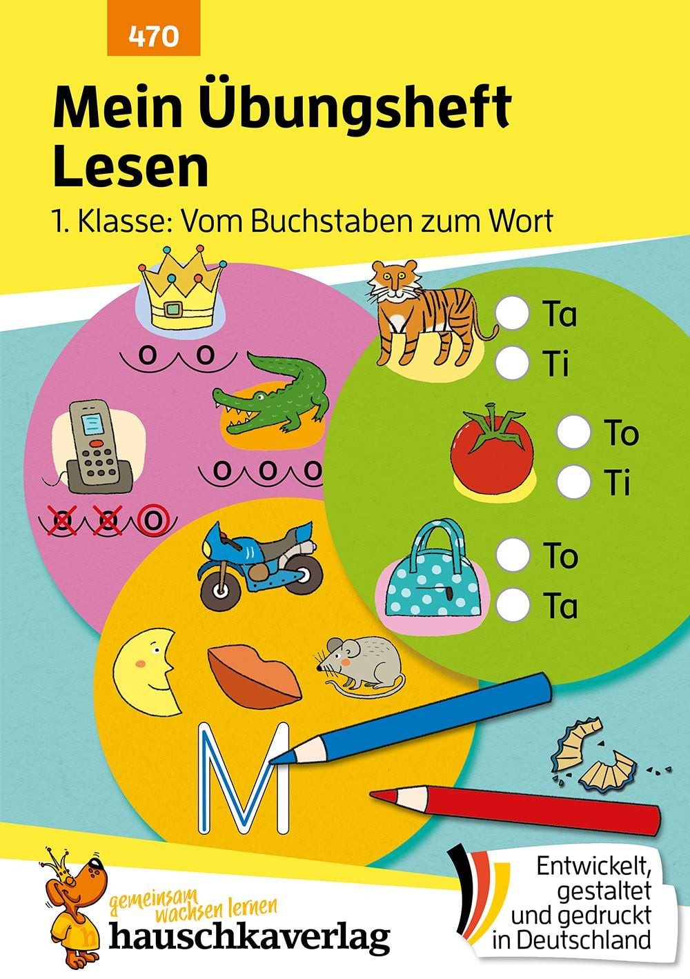 Mein Übungsheft Lesen 1. Klasse: Vom Buchstaben zum Wort / Agnes Spiecker, Lernhilfe mit Lösungen, Lesen lernen 1. Klasse Deutsch